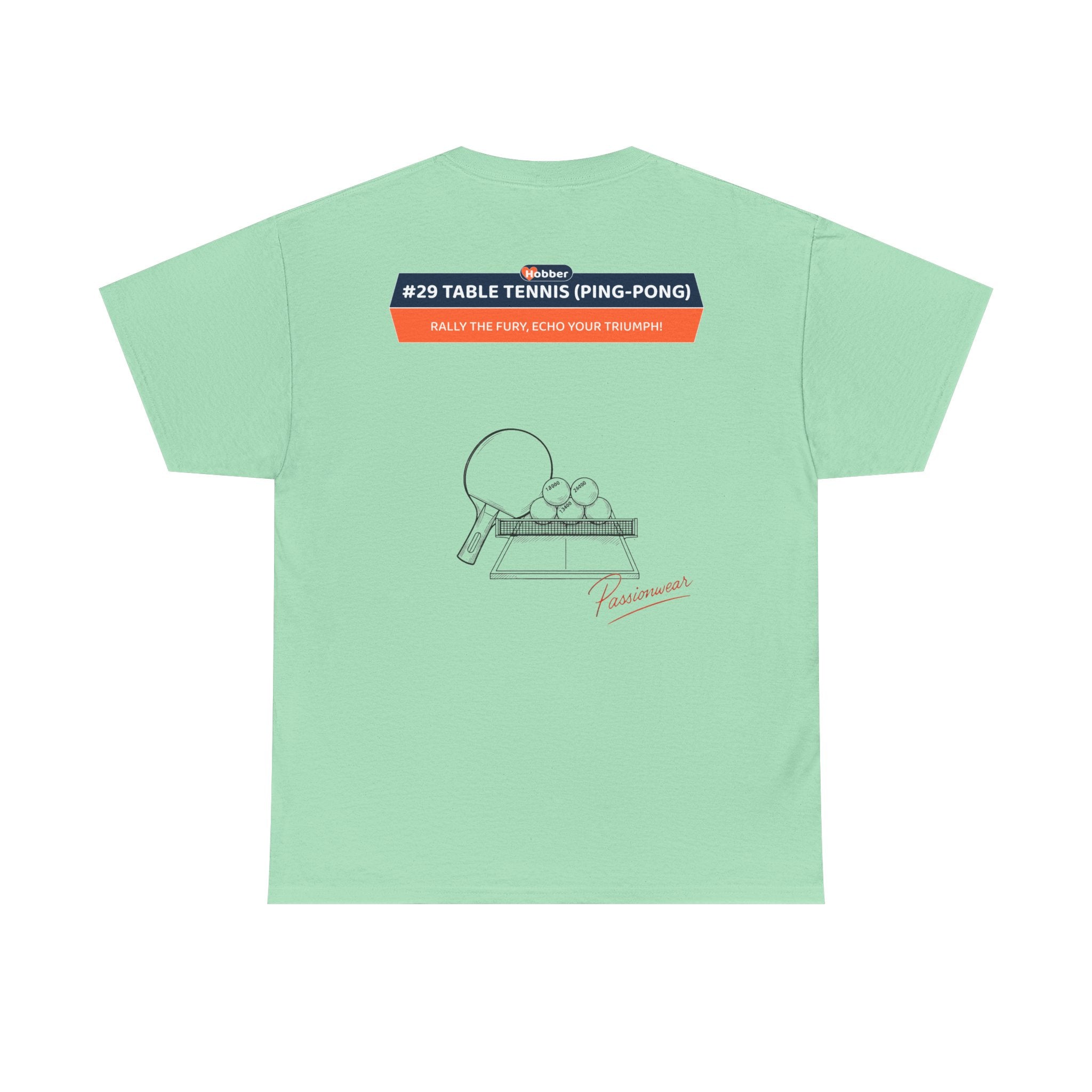 Hobber Unisex Sports & Adventure T-Shirt, #29 Table tennis (Ping-pong)