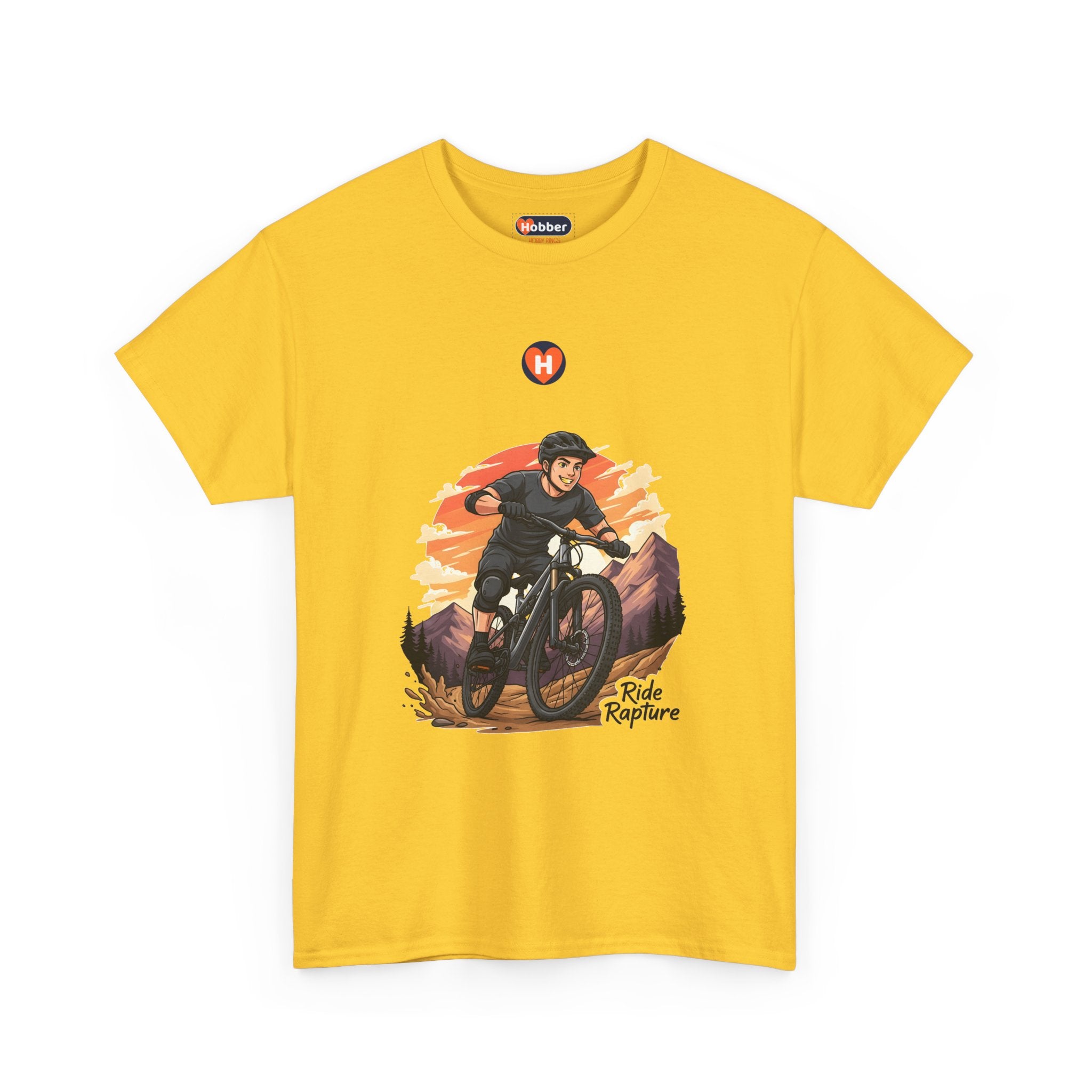 Hobber Mens Sports & Adventure T-Shirt, #4 Mountain biking