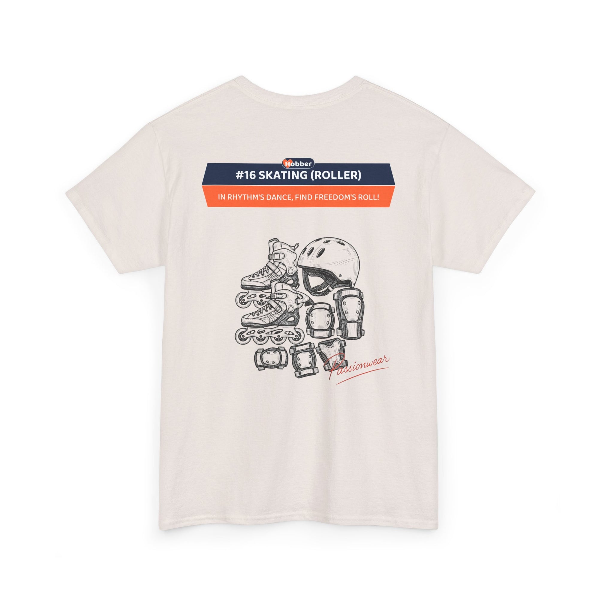 Hobber Unisex Sports & Adventure T-Shirt, #16 Skating (Roller)