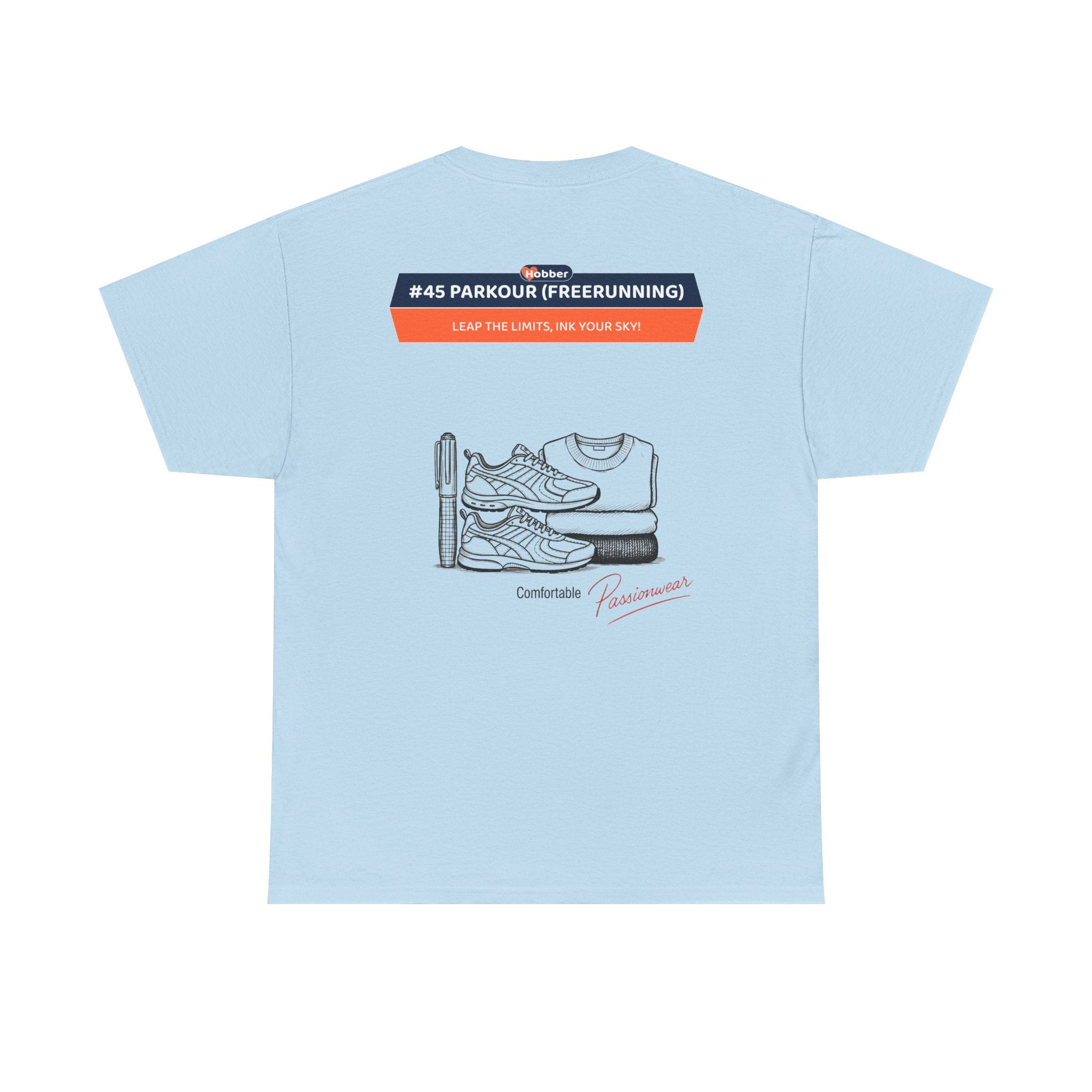 Hobber Mens Sports & Adventure T-Shirt, #45 Parkour (Freerunning)