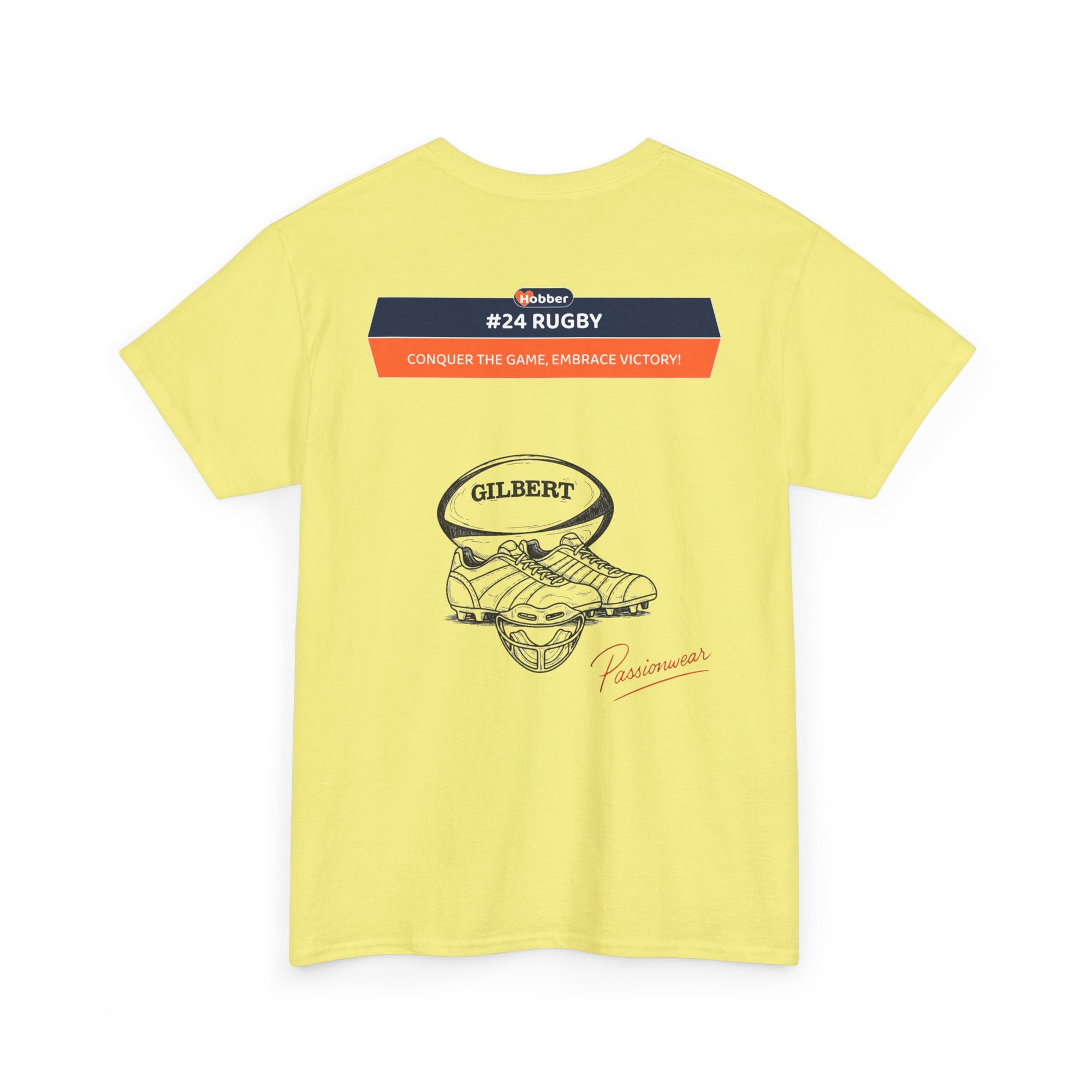 Hobber Mens Sports & Adventure T-Shirt, #24 Rugby