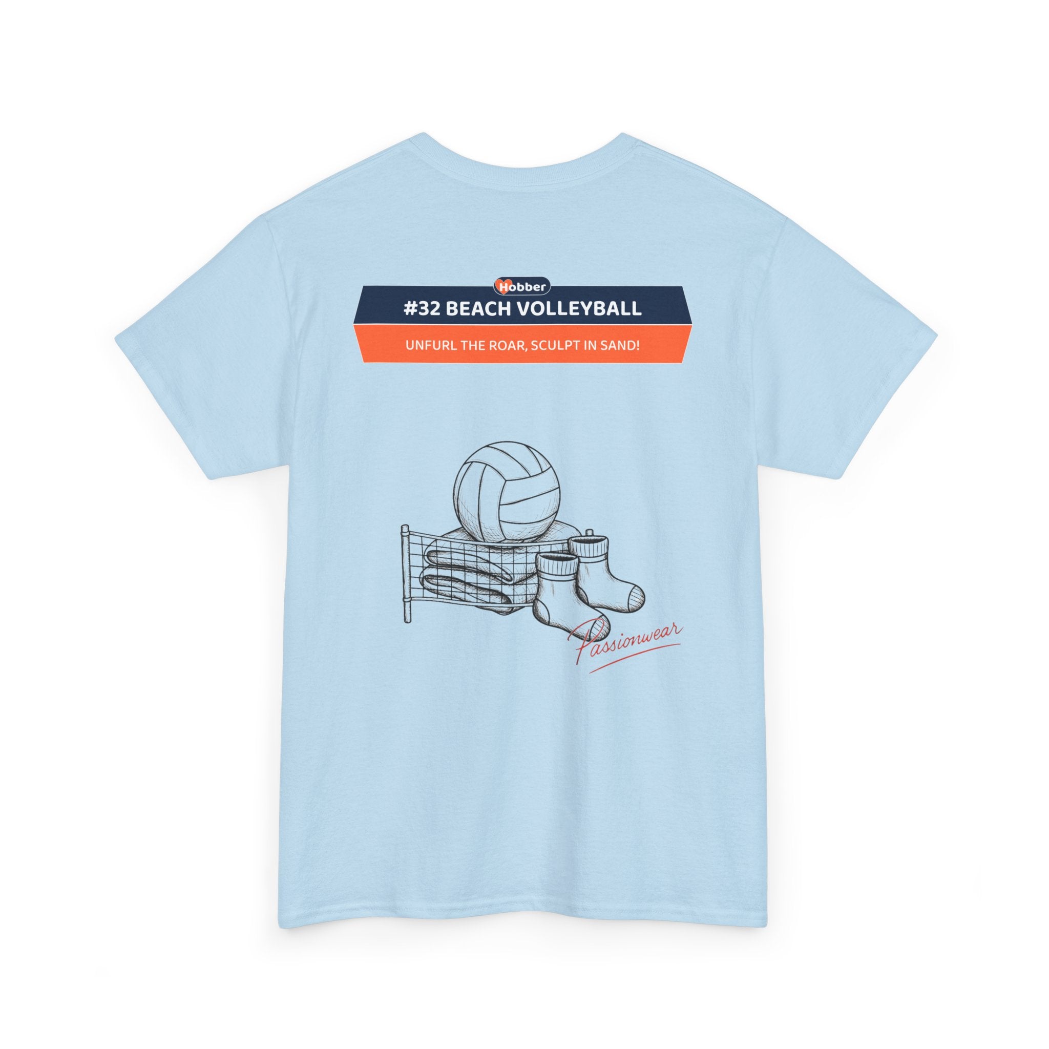 Hobber Unisex Sports & Adventure T-Shirt, #32 Beach volleyball