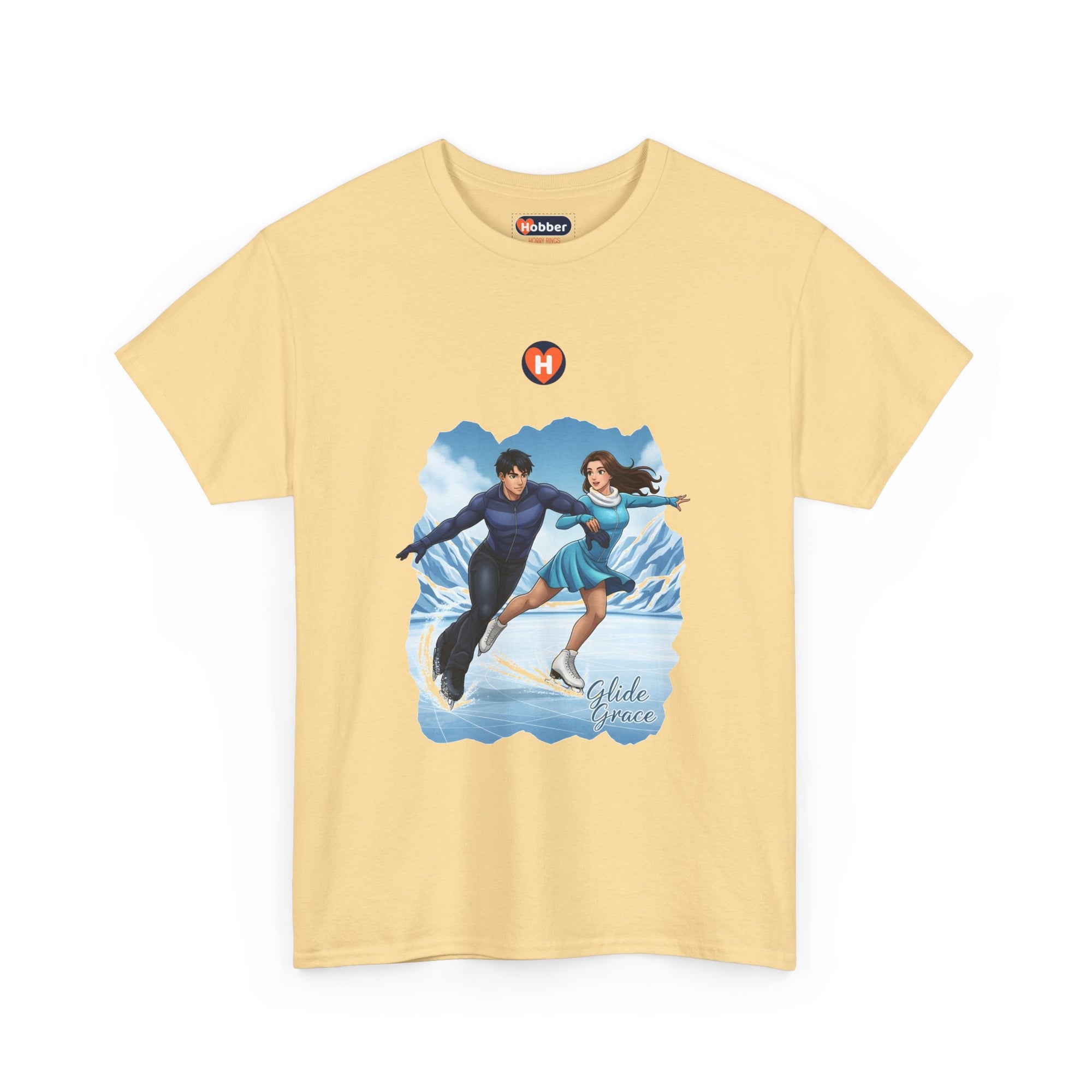 Hobber Unisex Sports & Adventure T-Shirt, #15 Skating (Ice)