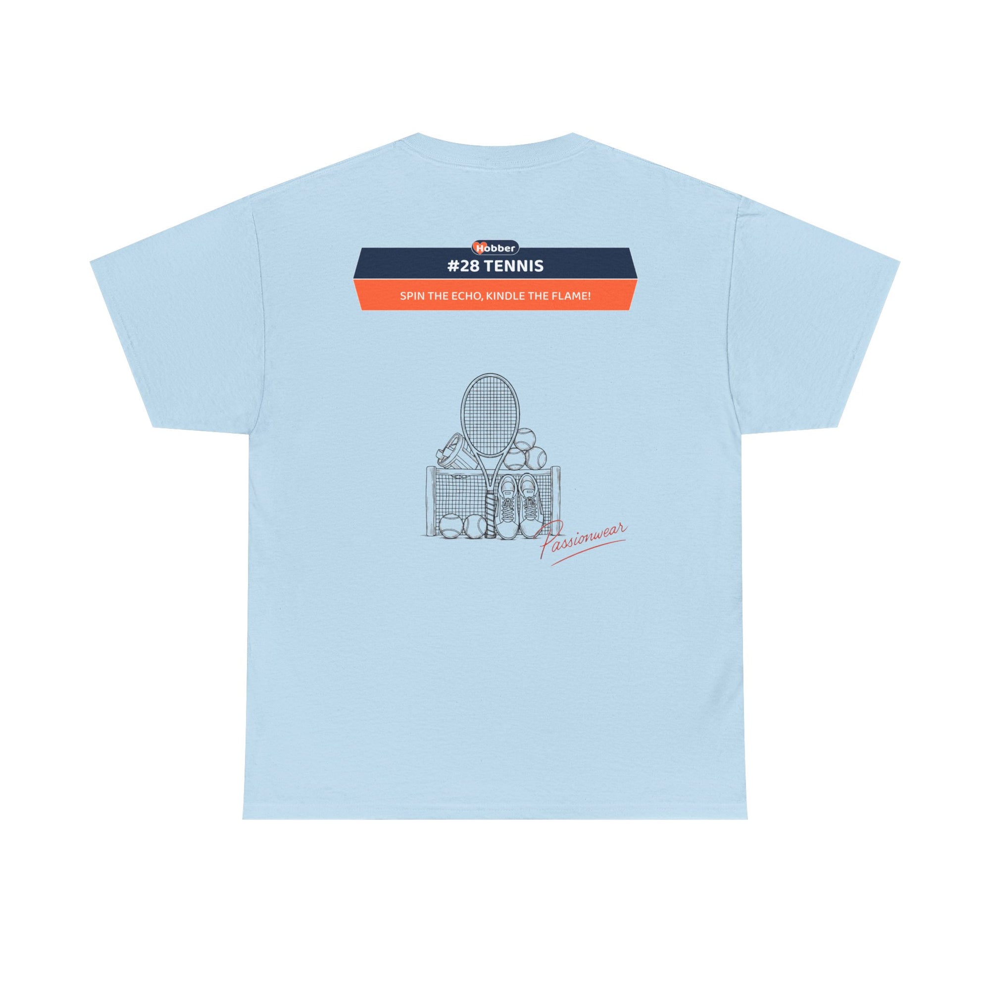 Hobber Unisex Sports & Adventure T-Shirt, #28 Tennis