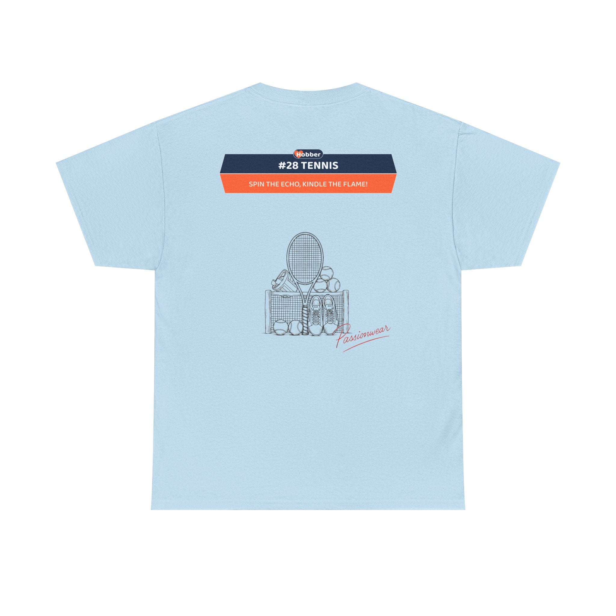 Hobber Unisex Sports & Adventure T-Shirt, #28 Tennis