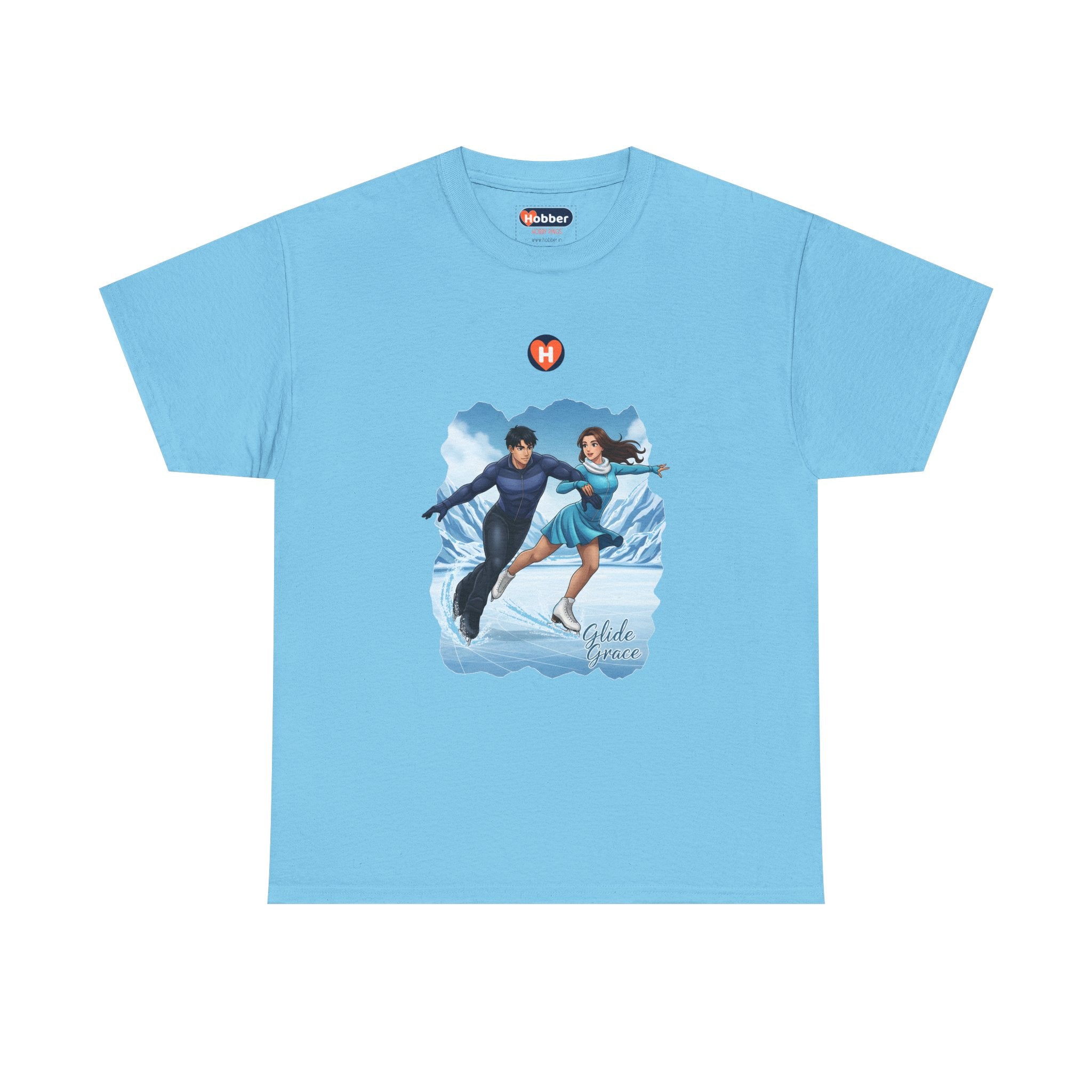 Hobber Unisex Sports & Adventure T-Shirt, #15 Skating (Ice)