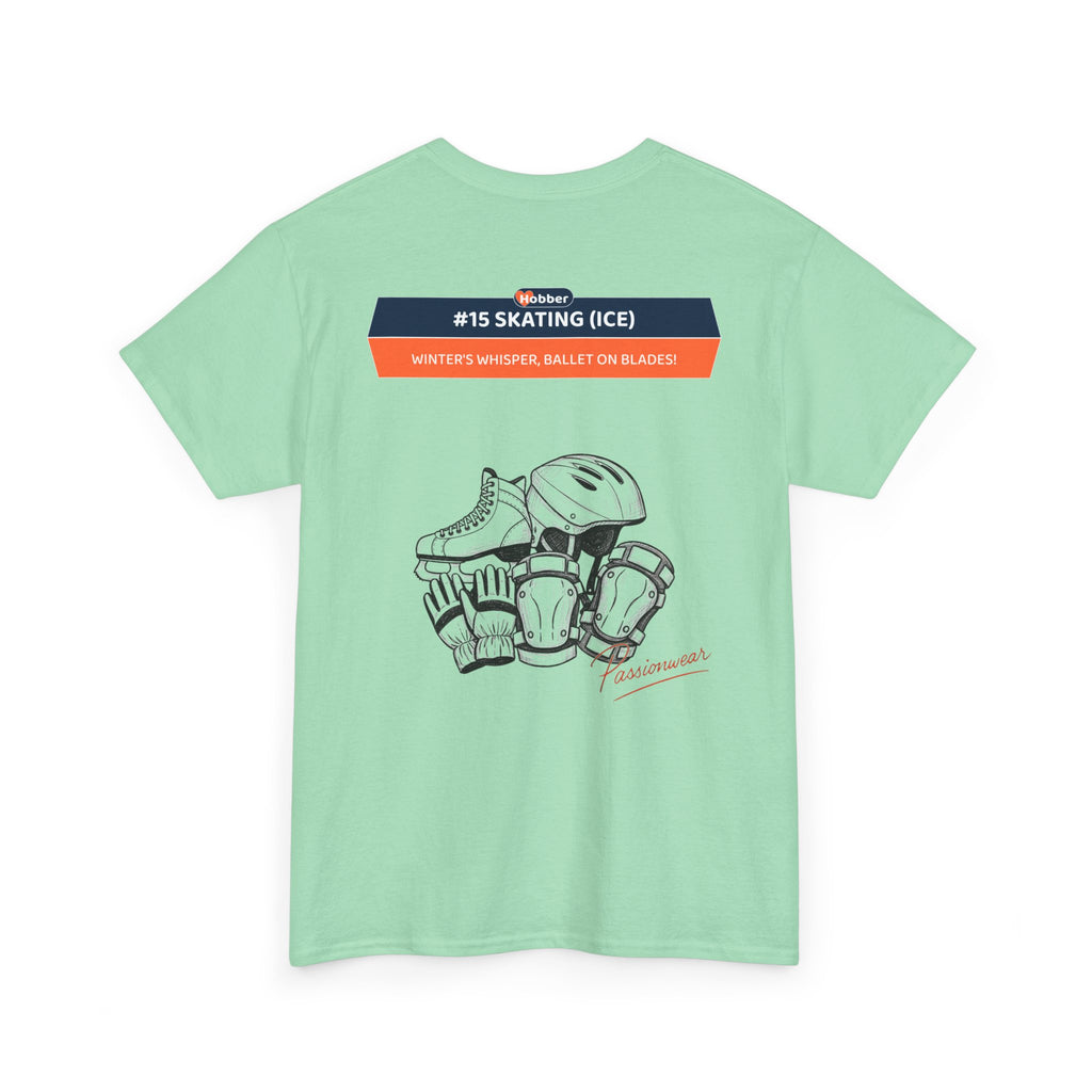 Hobber Unisex Sports & Adventure T-Shirt, #15 Skating (Ice)