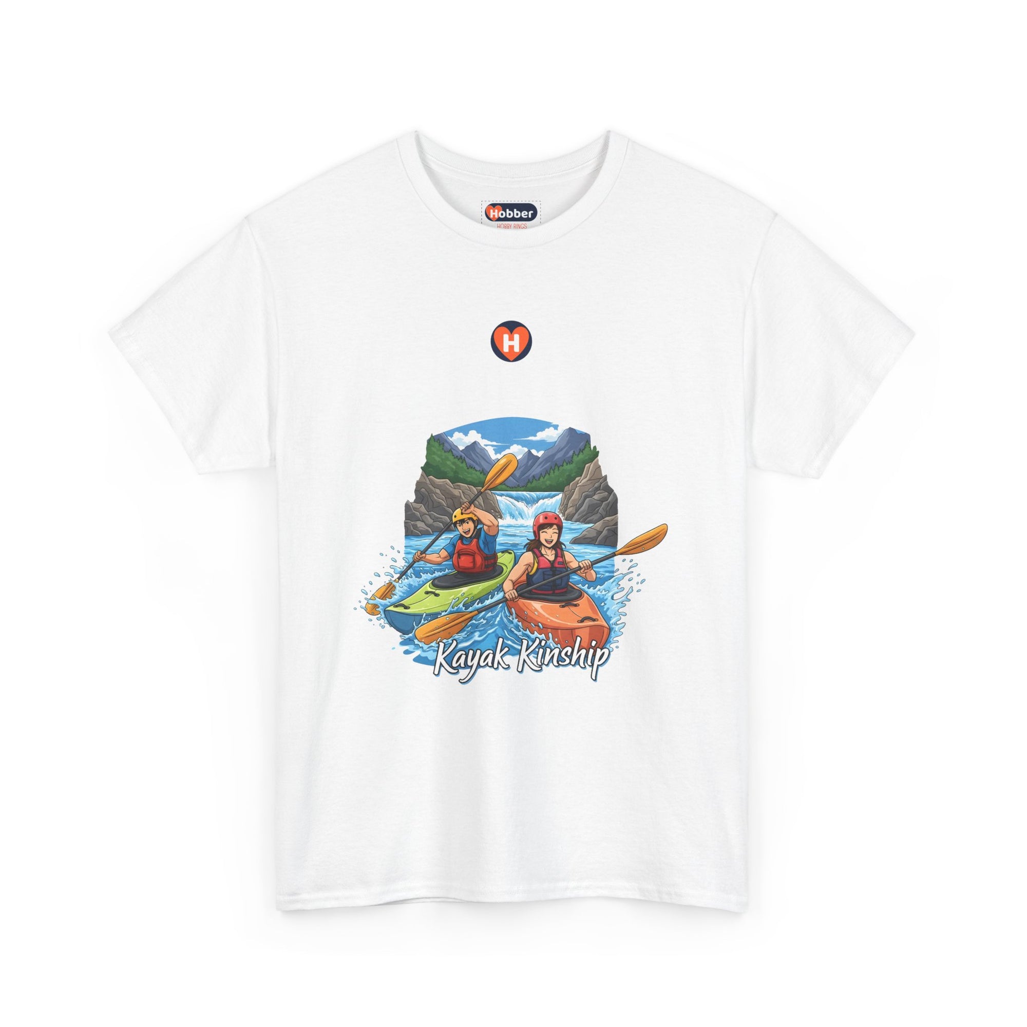 Hobber Unisex Sports & Adventure T-Shirt, #9 Kayaking