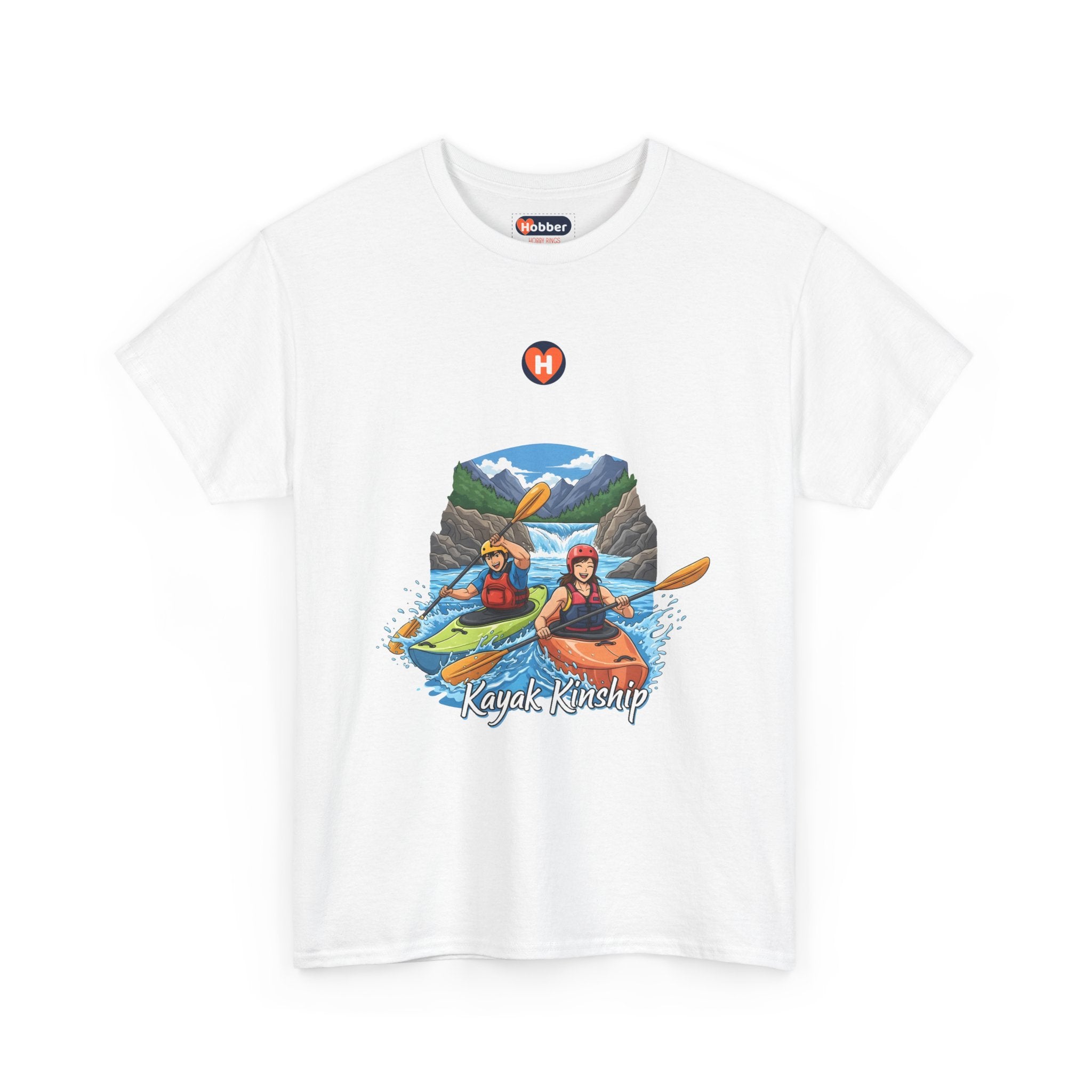 Hobber Unisex Sports & Adventure T-Shirt, #9 Kayaking