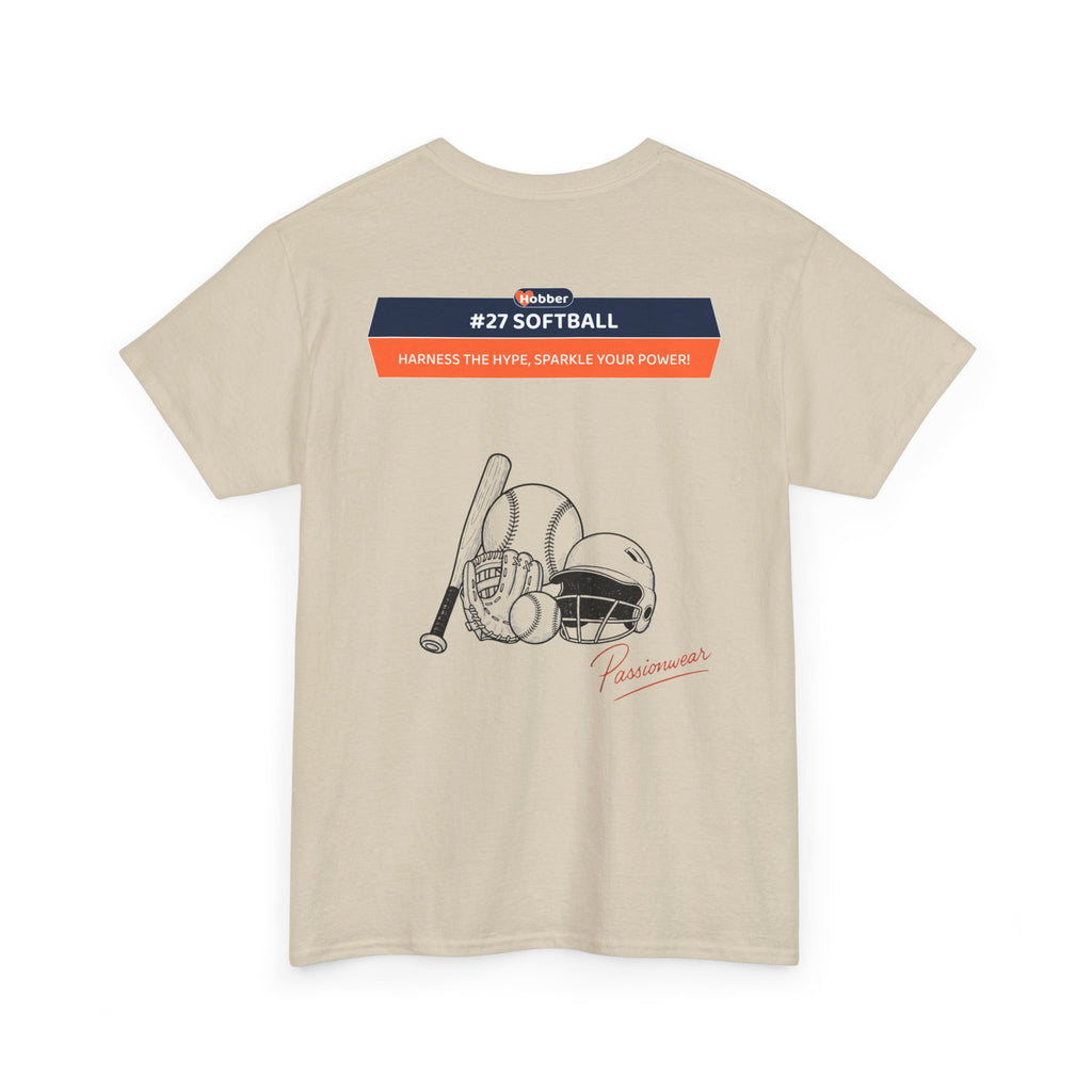 Hobber Unisex Sports & Adventure T-Shirt, #27 Softball
