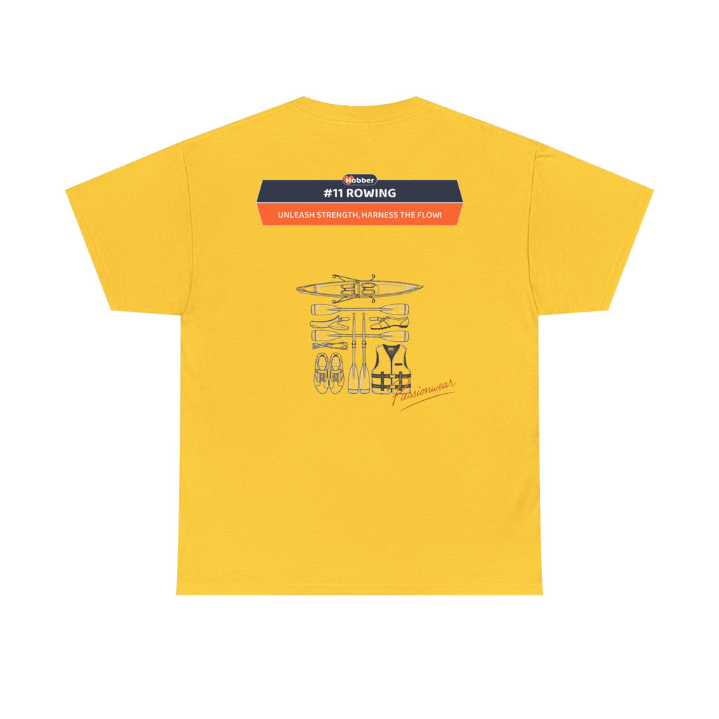 Hobber Mens Sports & Adventure T-Shirt, #11 Rowing