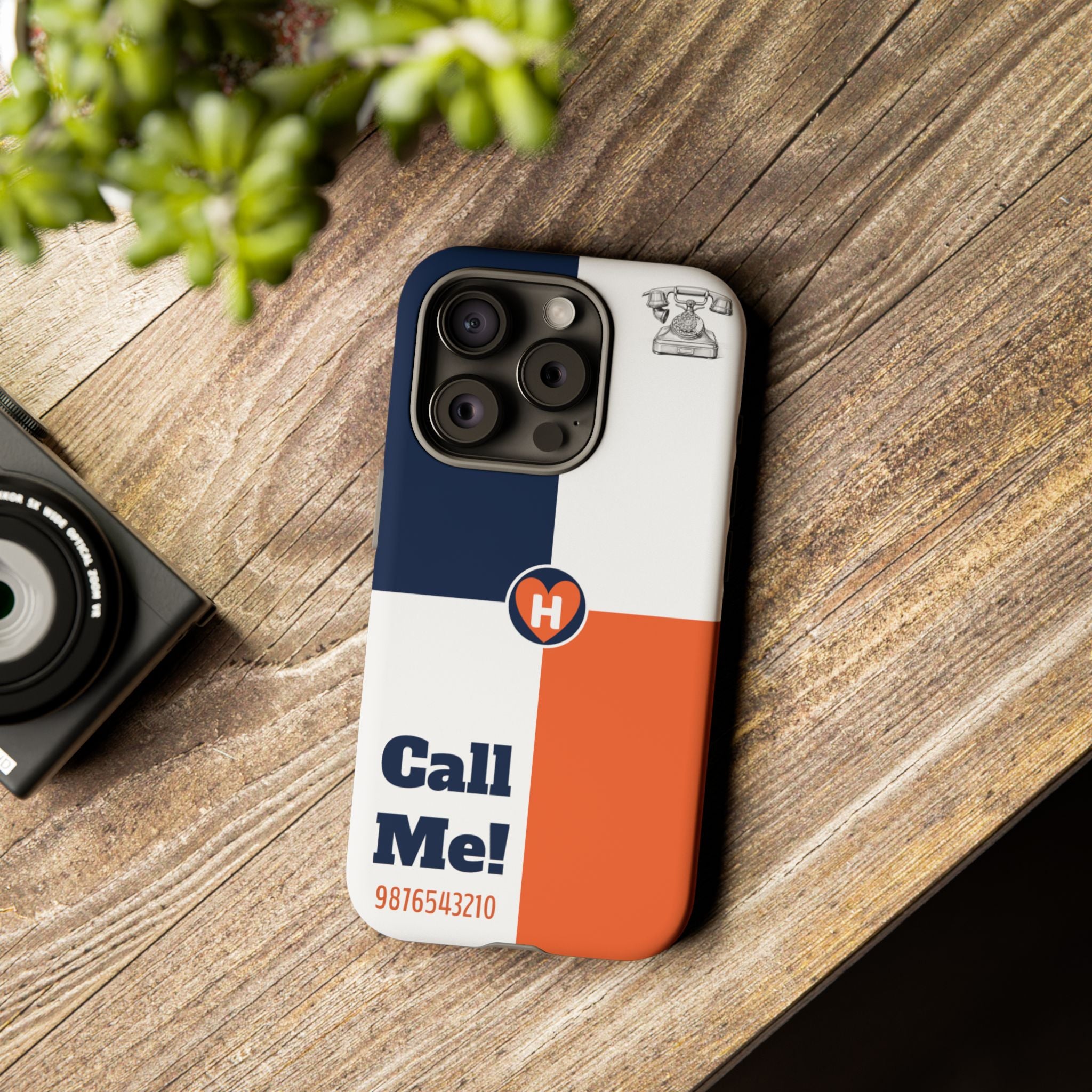 Hobber CallMe: Stylish Phone Case for Tough Protection, Customizable Cover, Durable Design