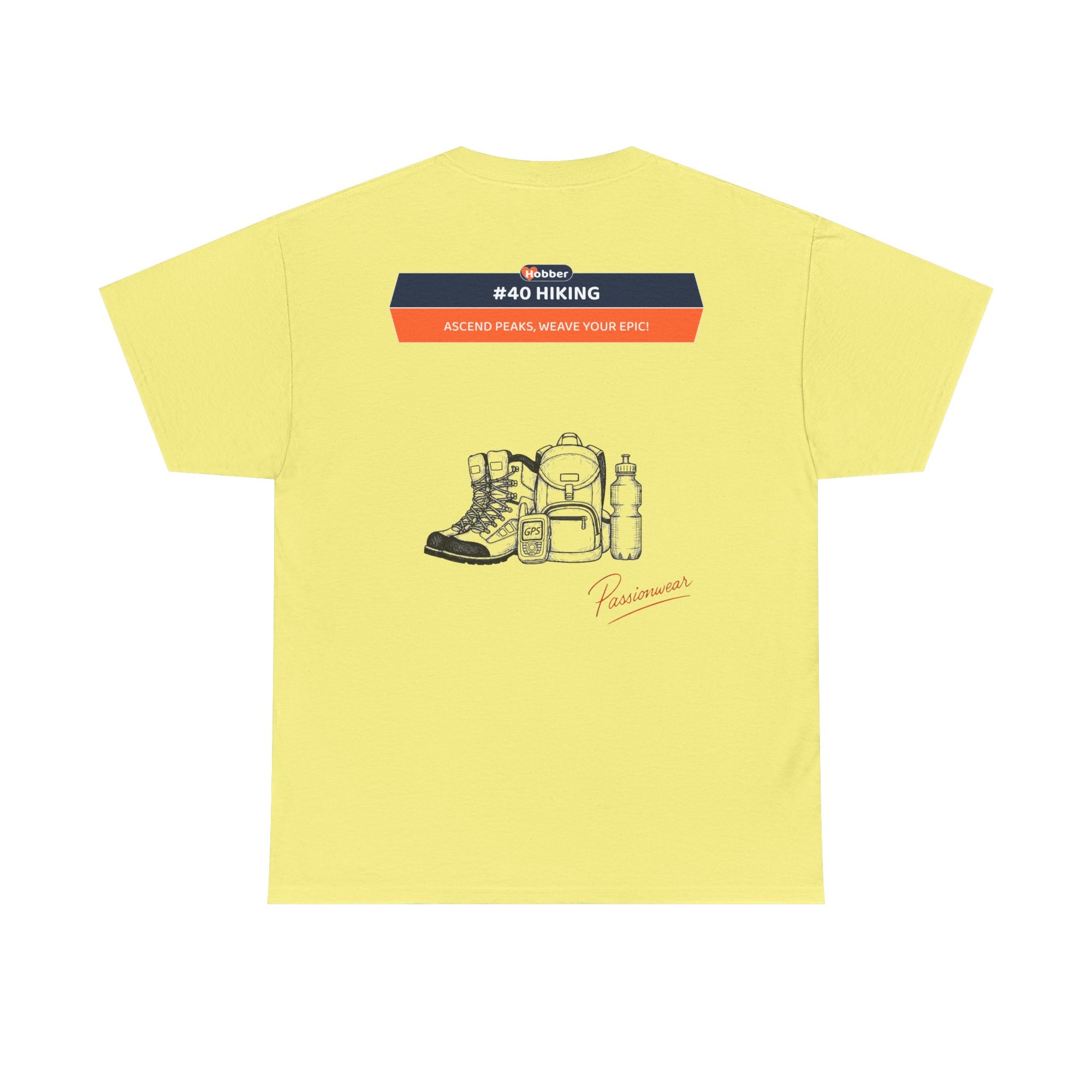 Hobber Unisex Sports & Adventure T-Shirt, #40 Hiking