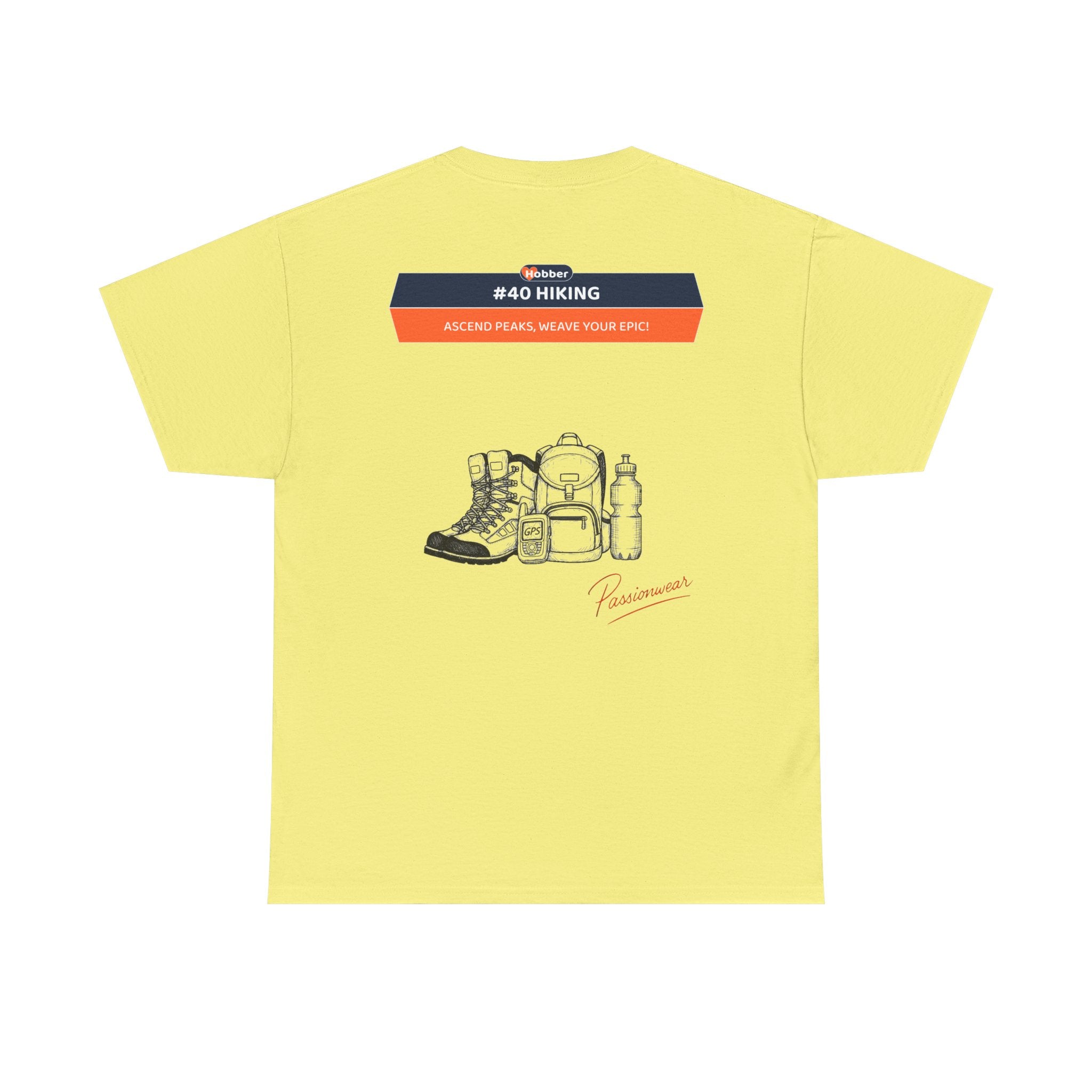 Hobber Unisex Sports & Adventure T-Shirt, #40 Hiking