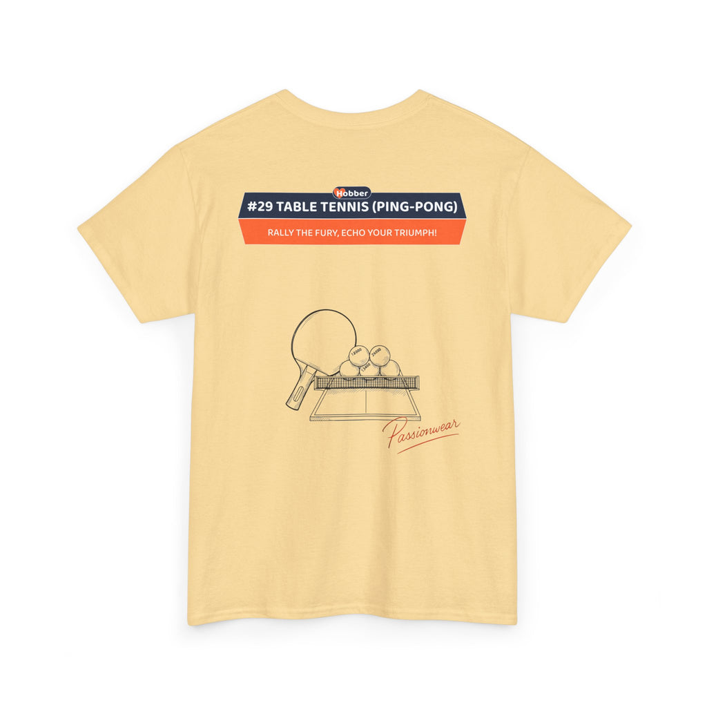 Hobber Unisex Sports & Adventure T-Shirt, #29 Table tennis (Ping-pong)
