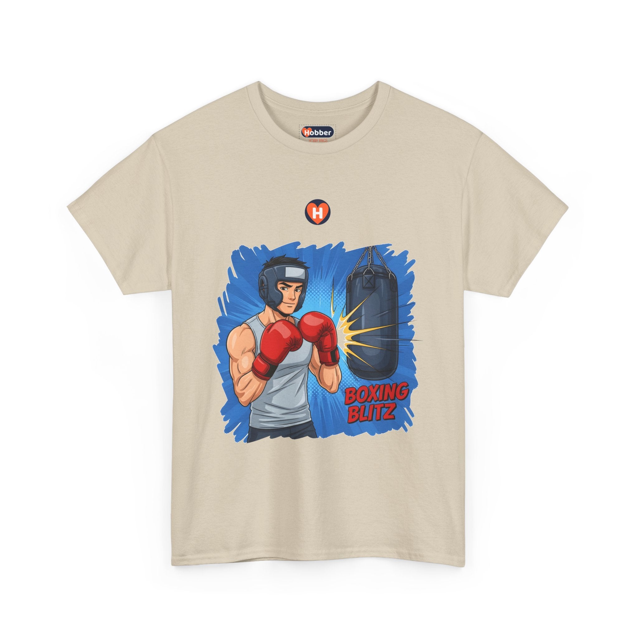 Hobber Mens Sports & Adventure T-Shirt, #47 Boxing