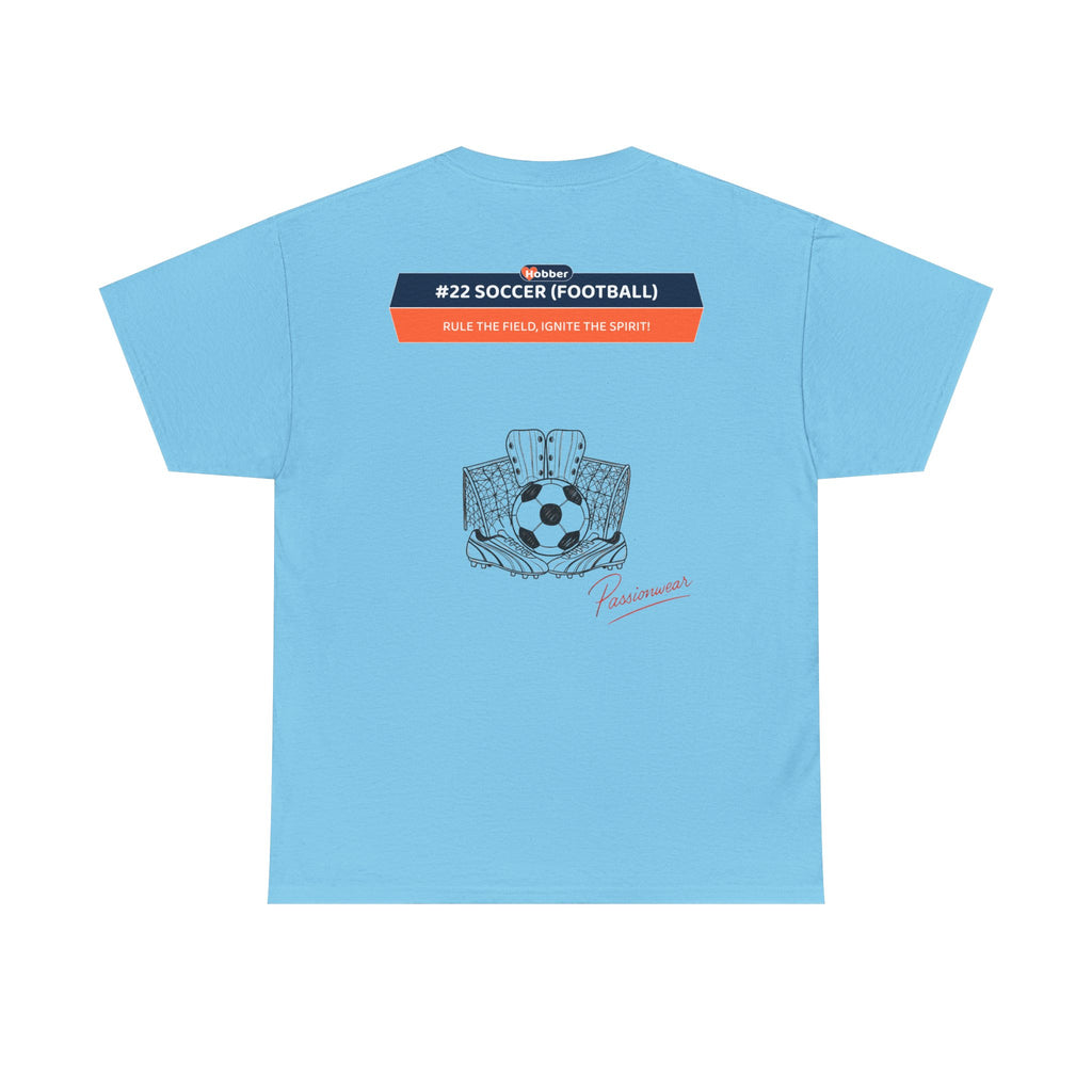 Hobber Mens Sports & Adventure T-Shirt, #22 Soccer (Football)