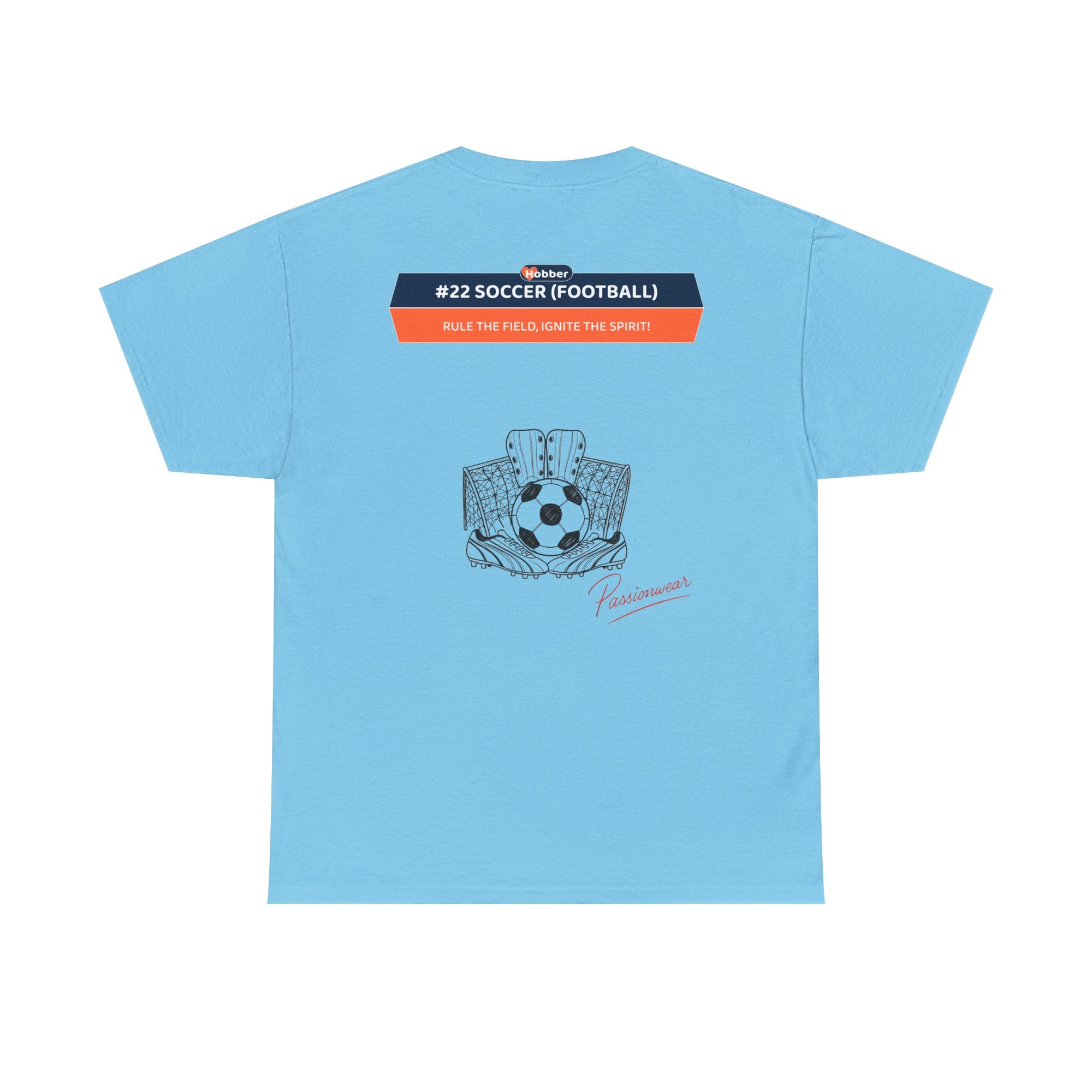Hobber Mens Sports & Adventure T-Shirt, #22 Soccer (Football)