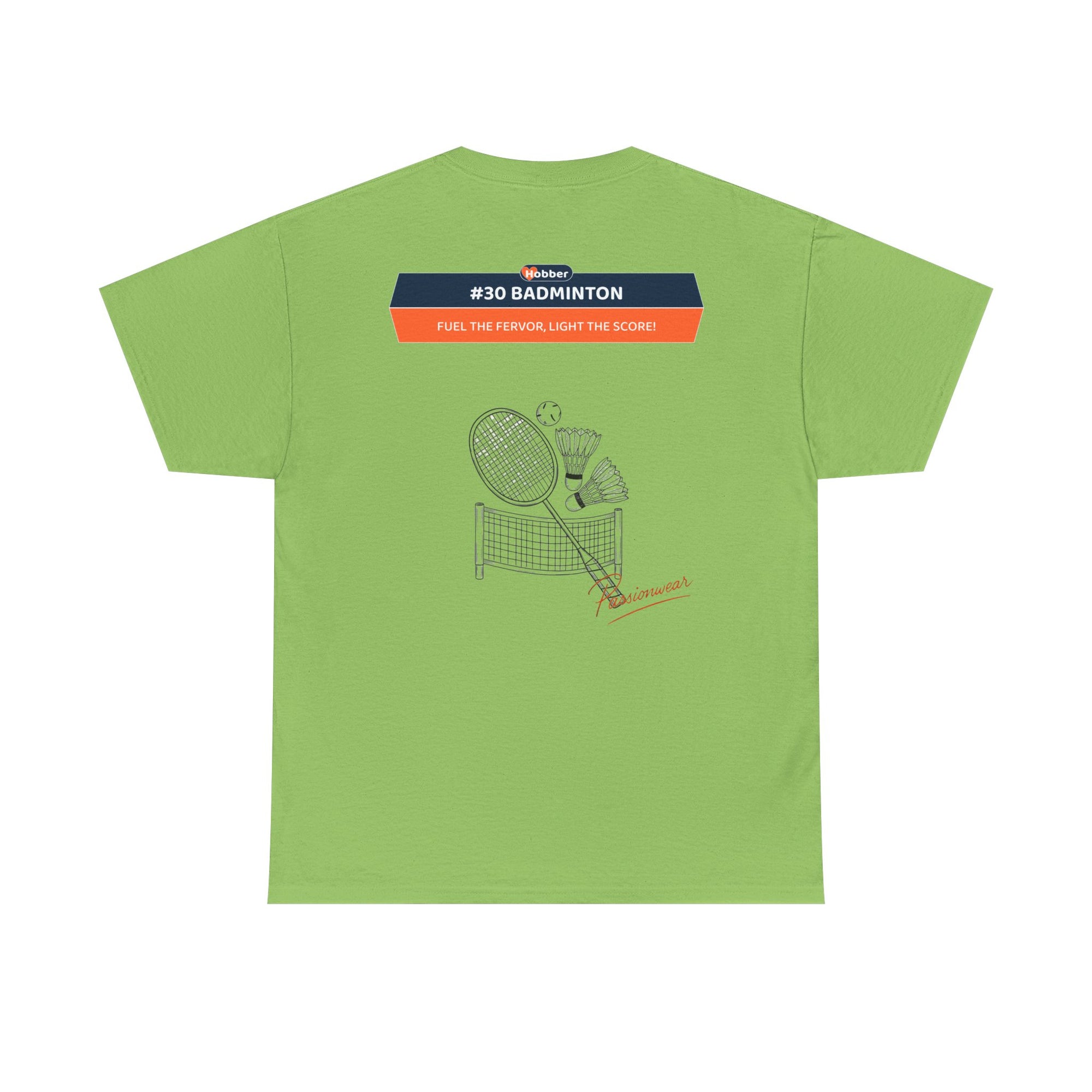 Hobber Unisex Sports & Adventure T-Shirt, #30 Badminton