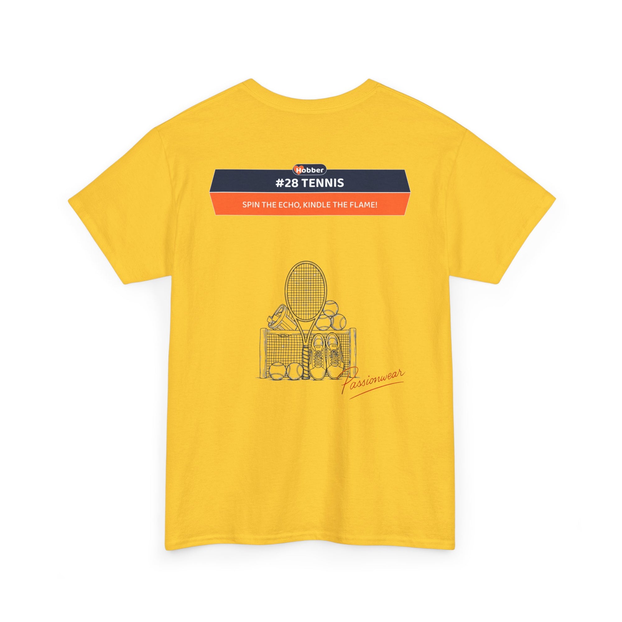 Hobber Unisex Sports & Adventure T-Shirt, #28 Tennis
