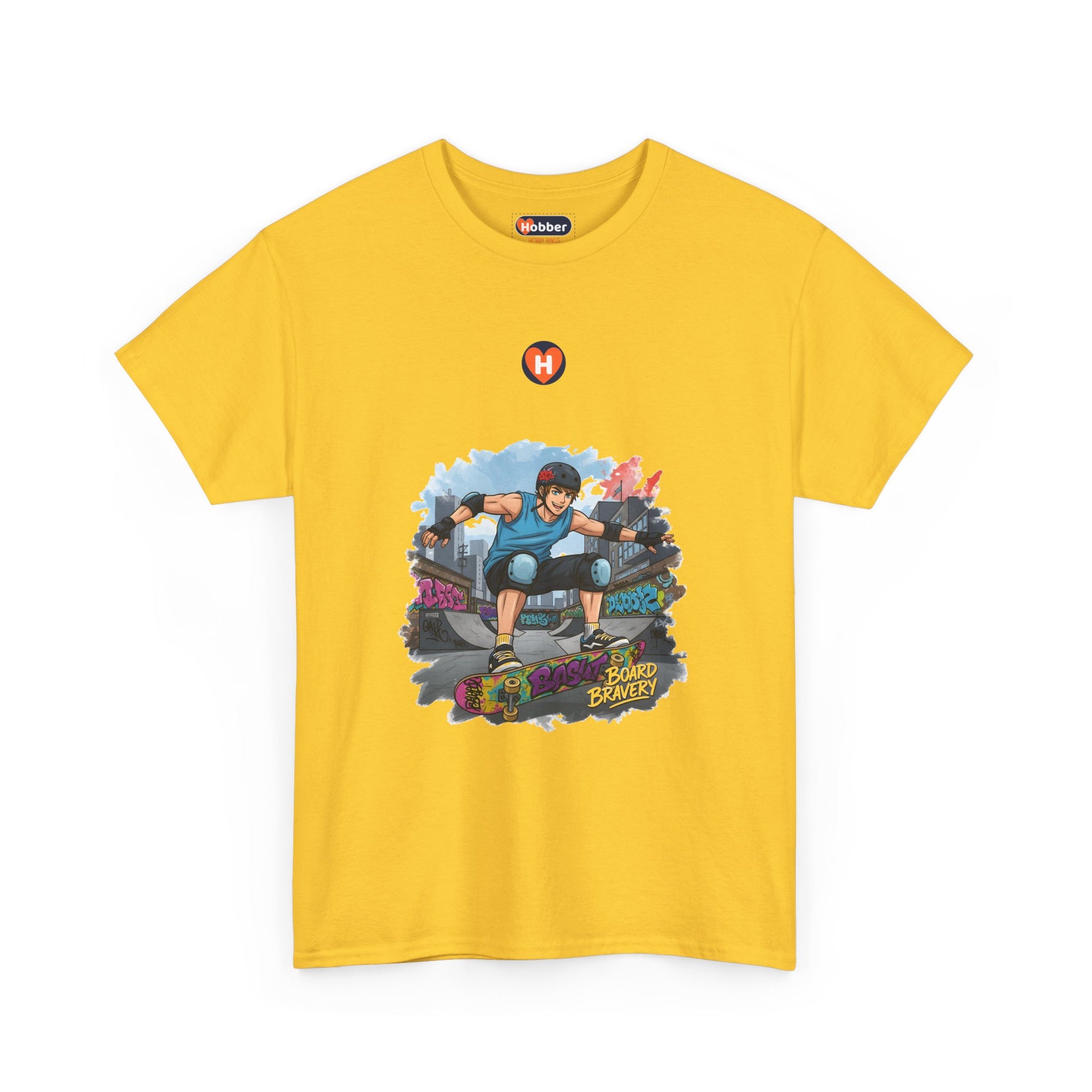 Hobber Mens Sports & Adventure T-Shirt, #17 Skateboarding