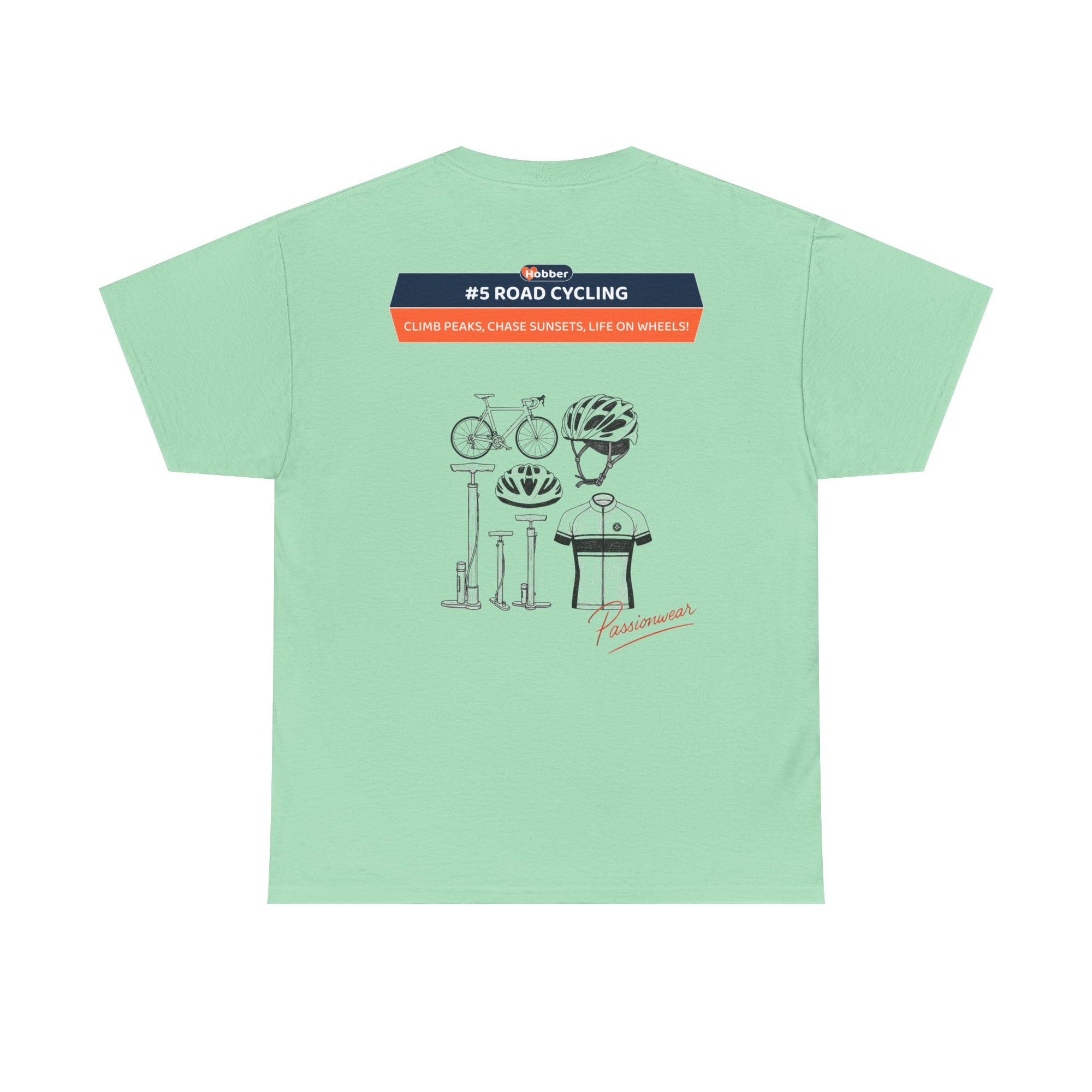 Hobber Unisex Sports & Adventure T-Shirt, #5 Road cycling