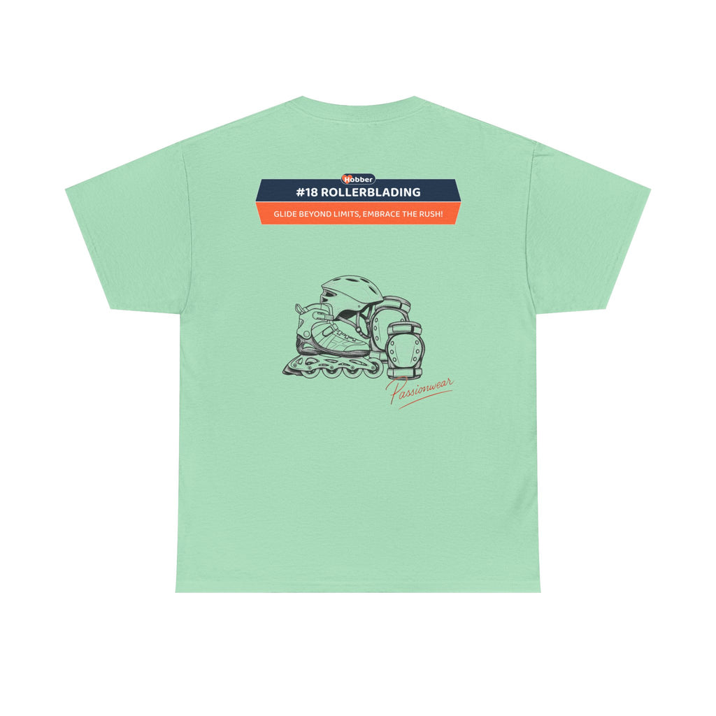 Hobber Unisex Sports & Adventure T-Shirt, #18 Rollerblading