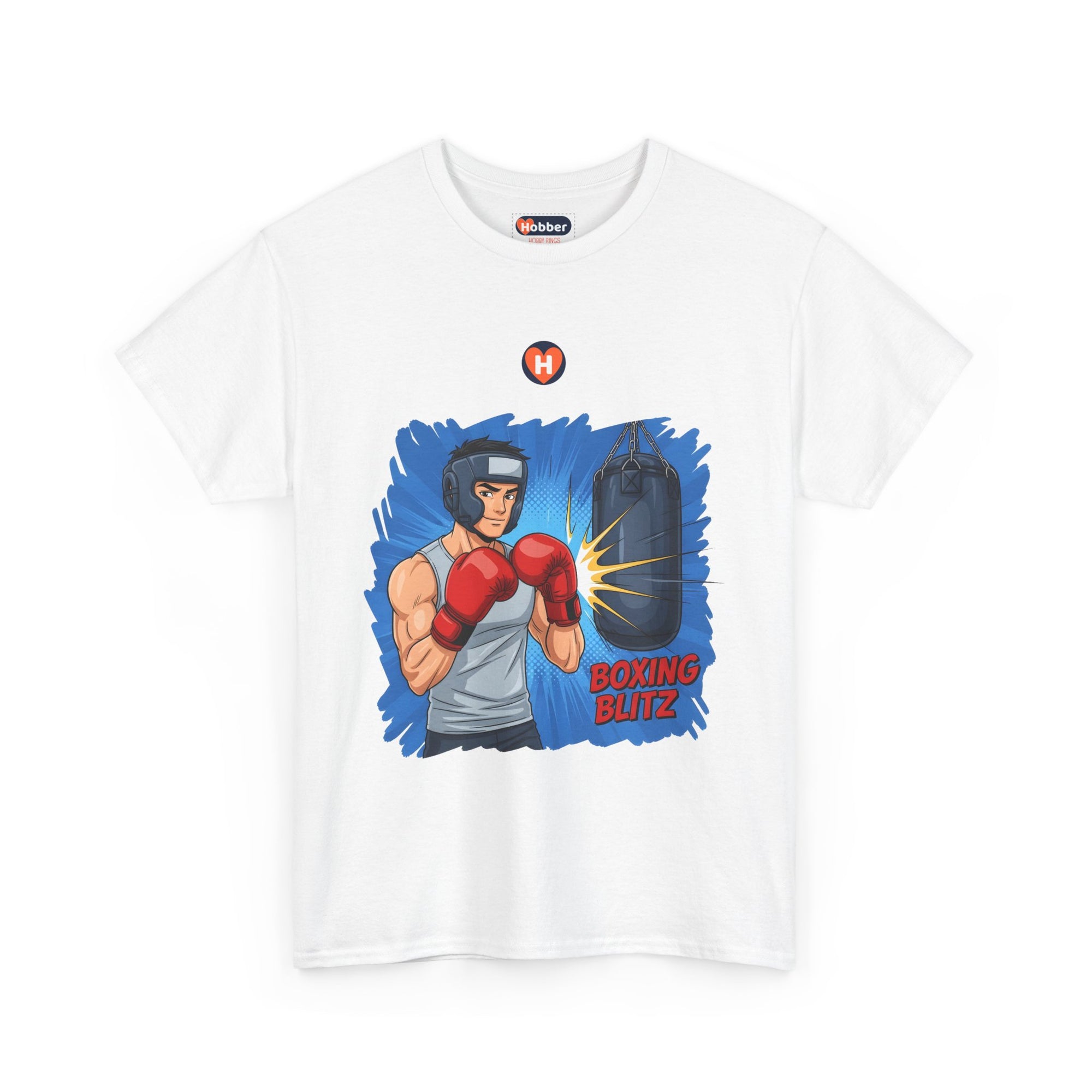 Hobber Mens Sports & Adventure T-Shirt, #47 Boxing