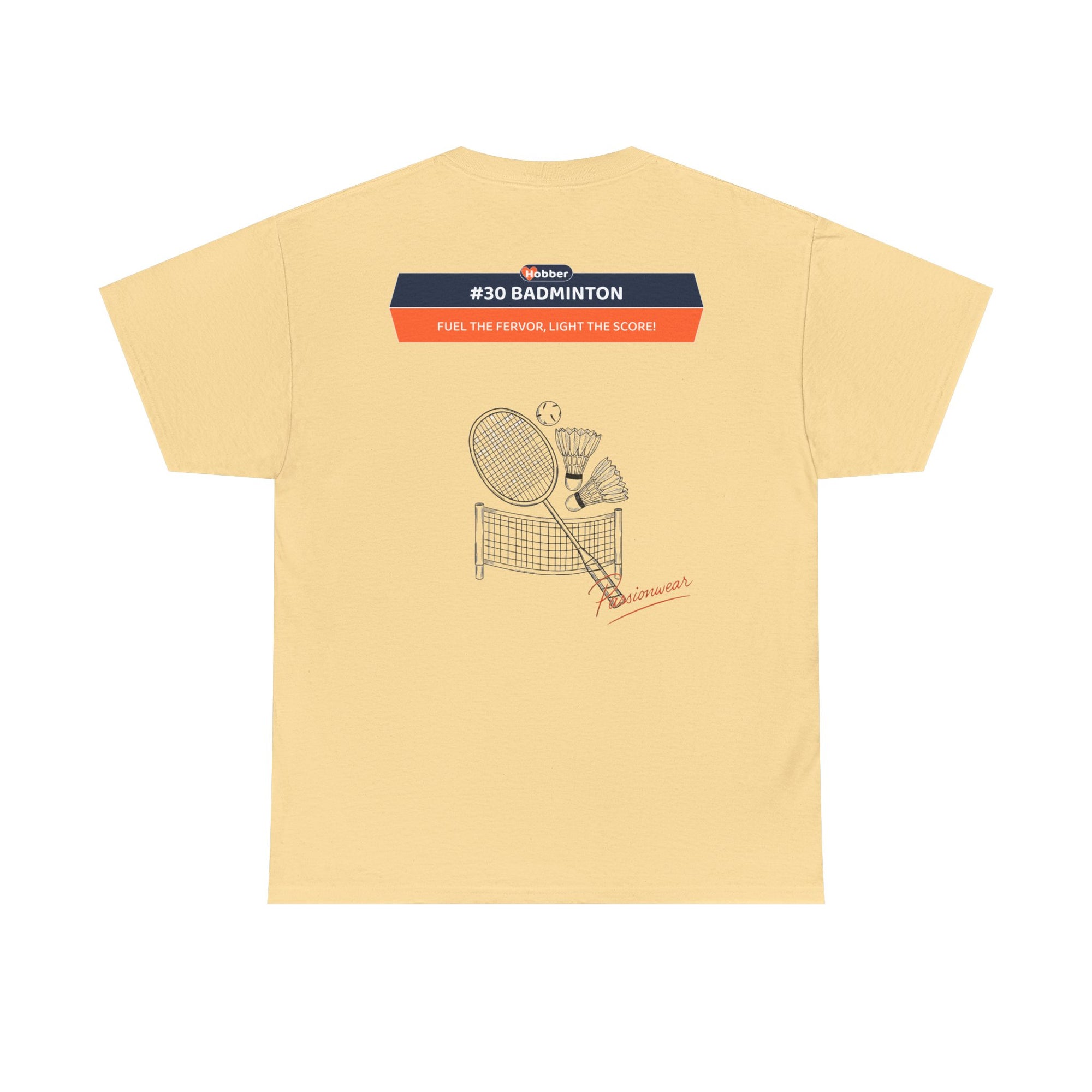Hobber Unisex Sports & Adventure T-Shirt, #30 Badminton