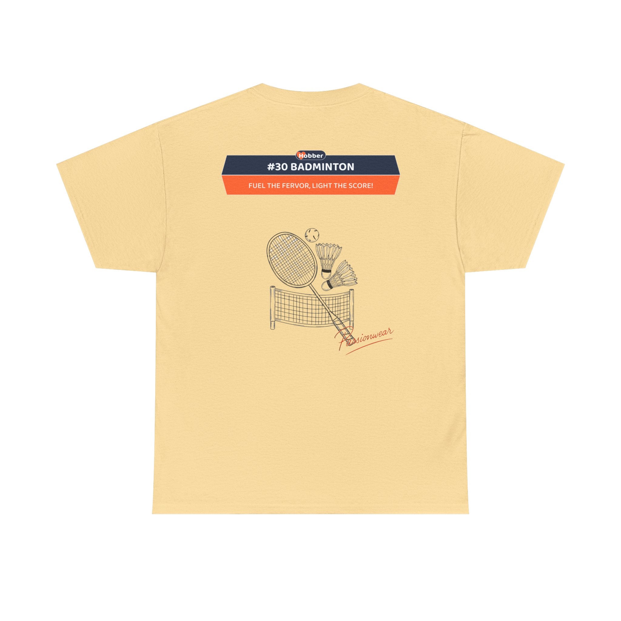 Hobber Unisex Sports & Adventure T-Shirt, #30 Badminton