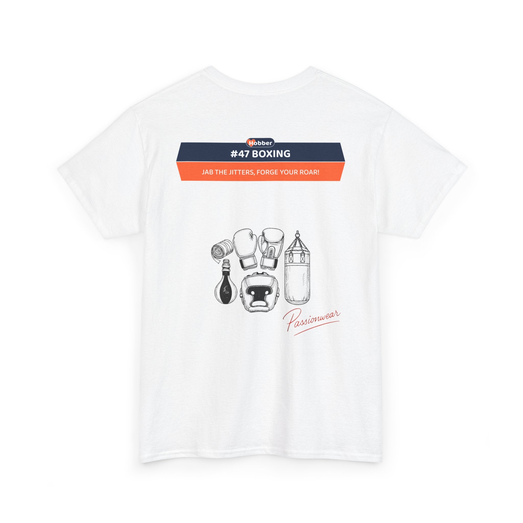 Hobber Mens Sports & Adventure T-Shirt, #47 Boxing