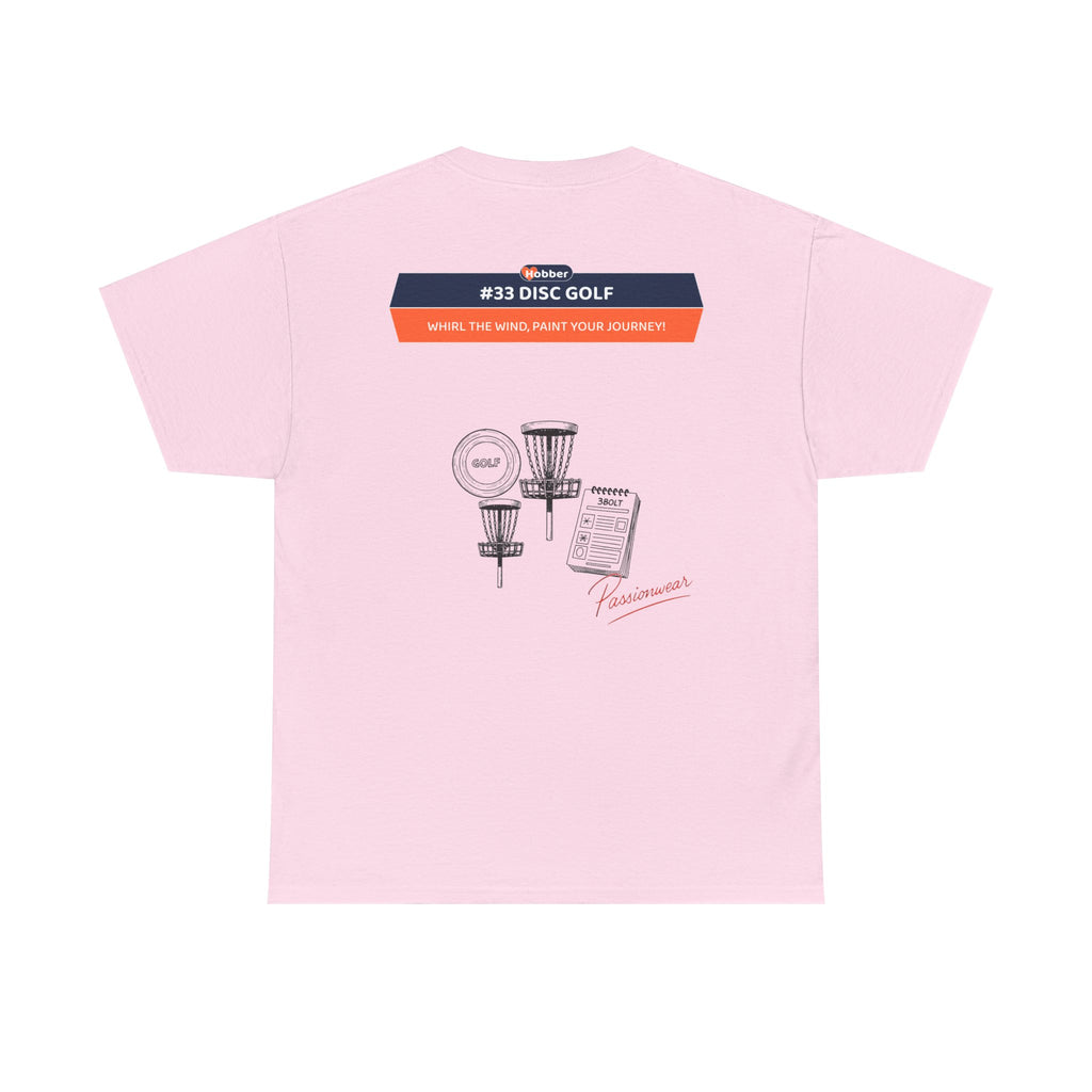 Hobber Unisex Sports & Adventure T-Shirt, #33 Disc golf