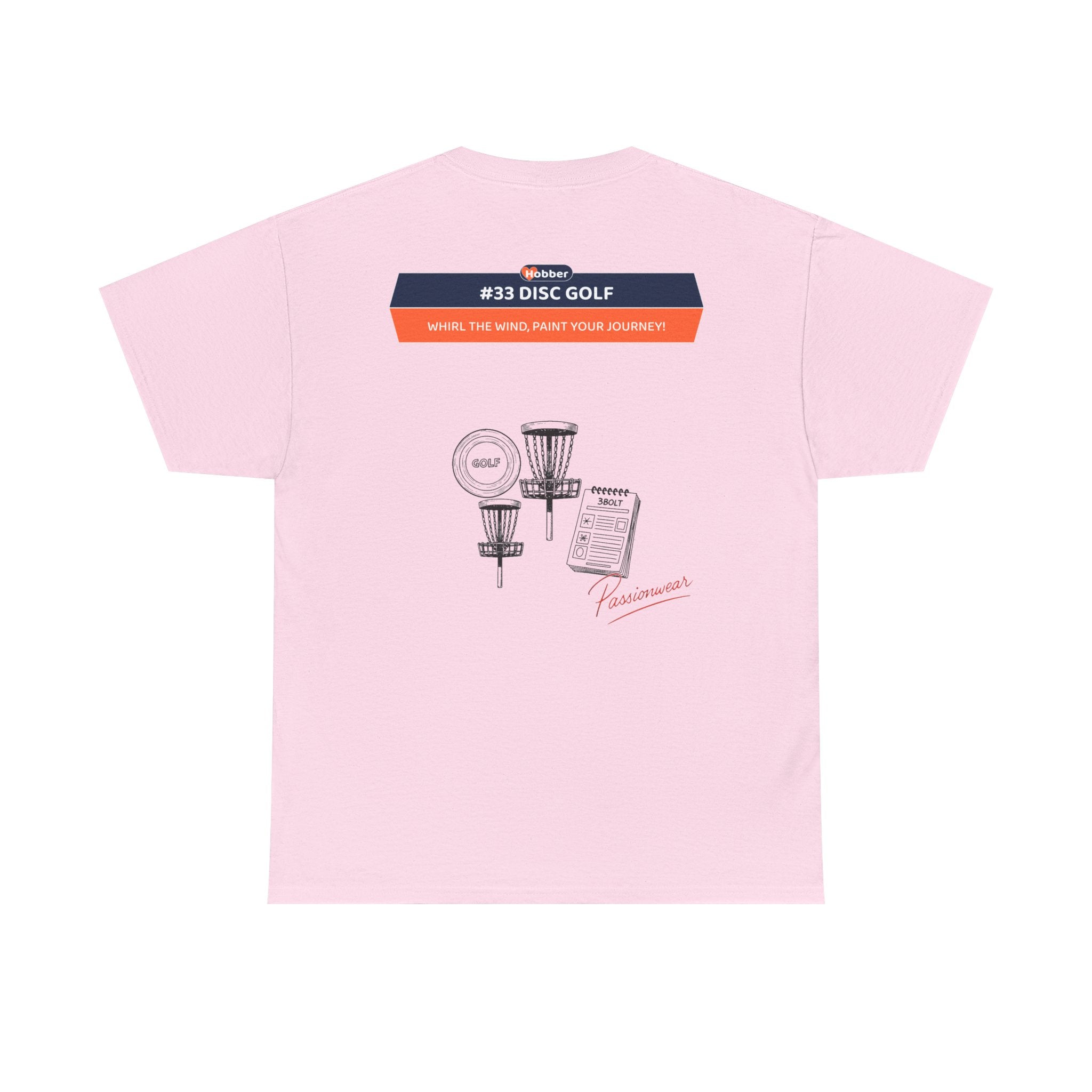 Hobber Unisex Sports & Adventure T-Shirt, #33 Disc golf