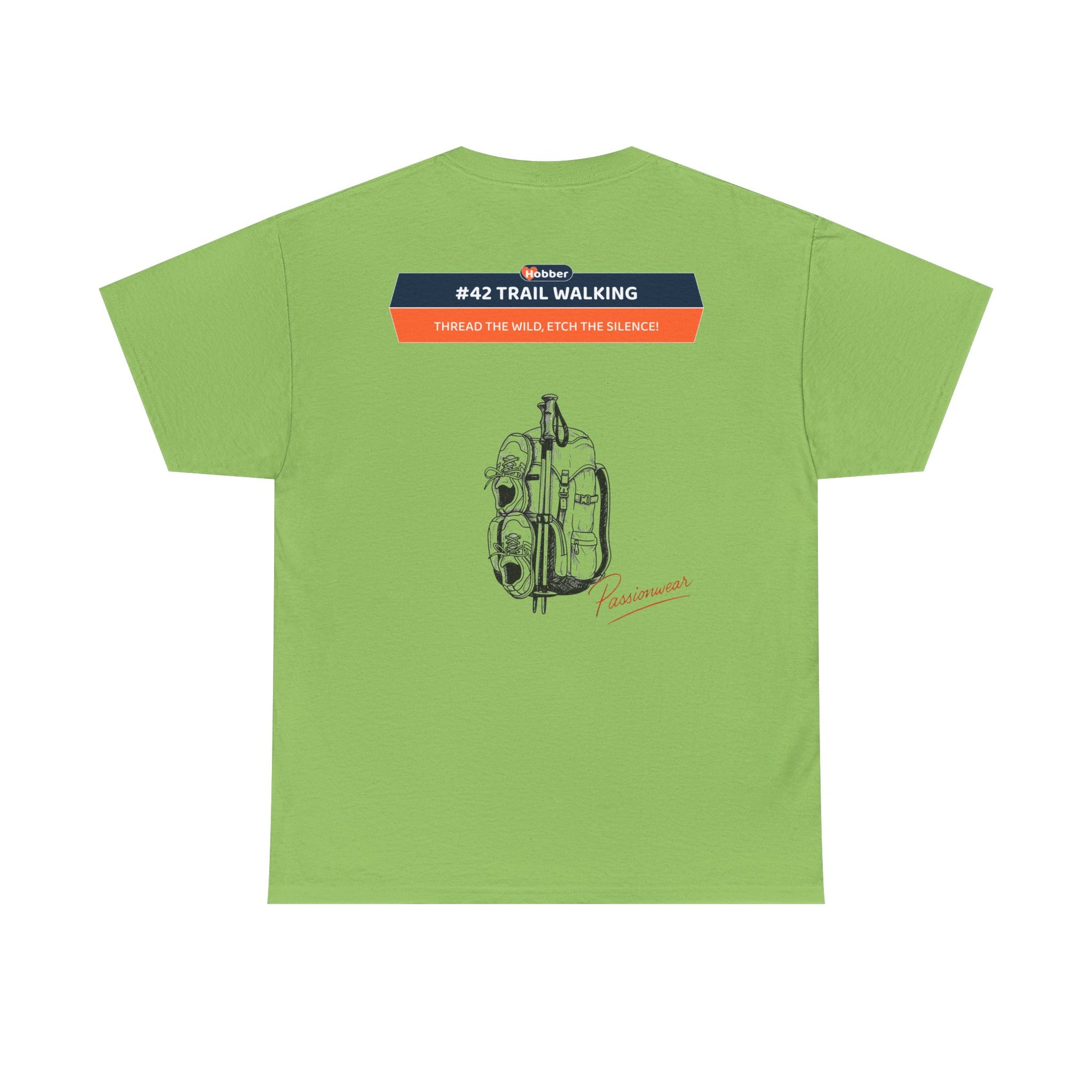 Hobber Unisex Sports & Adventure T-Shirt, #42 Trail walking