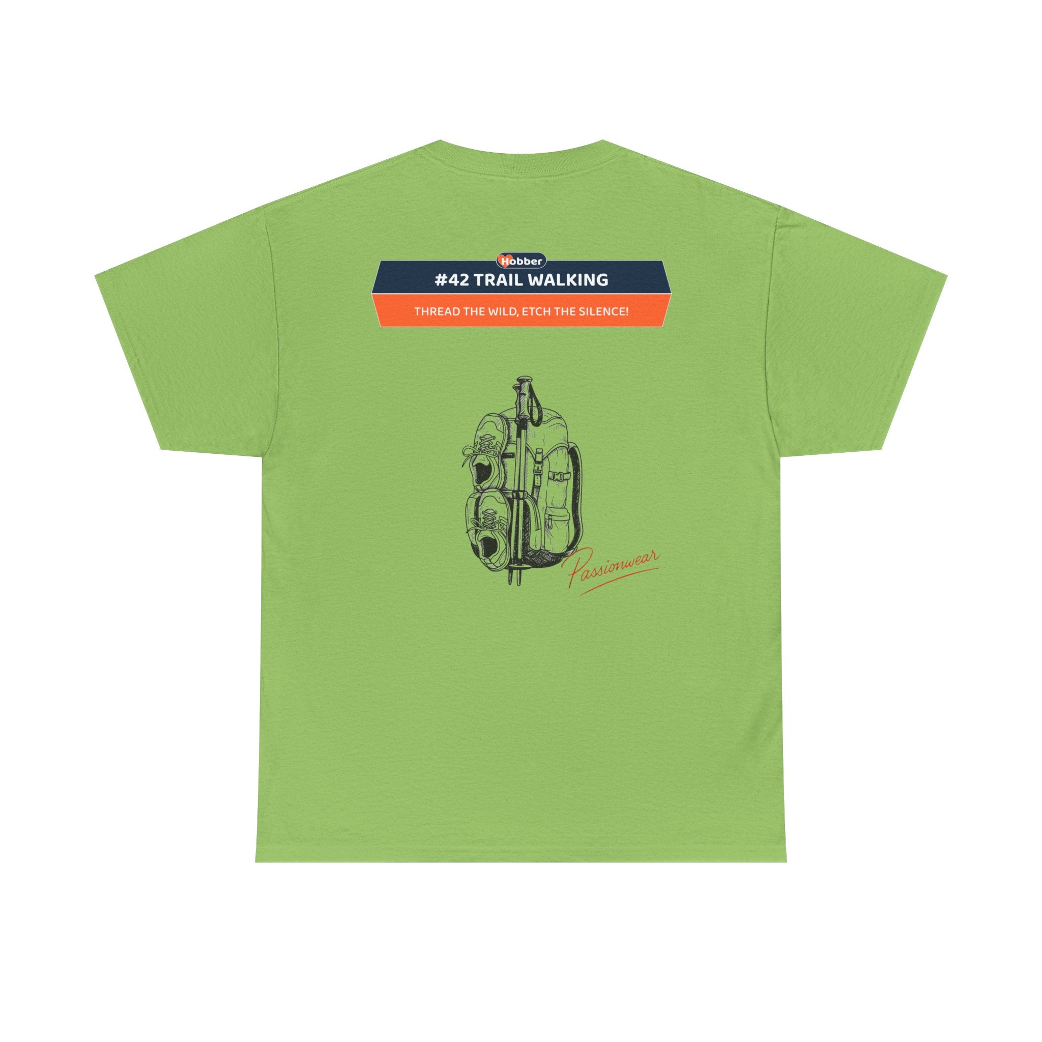 Hobber Unisex Sports & Adventure T-Shirt, #42 Trail walking
