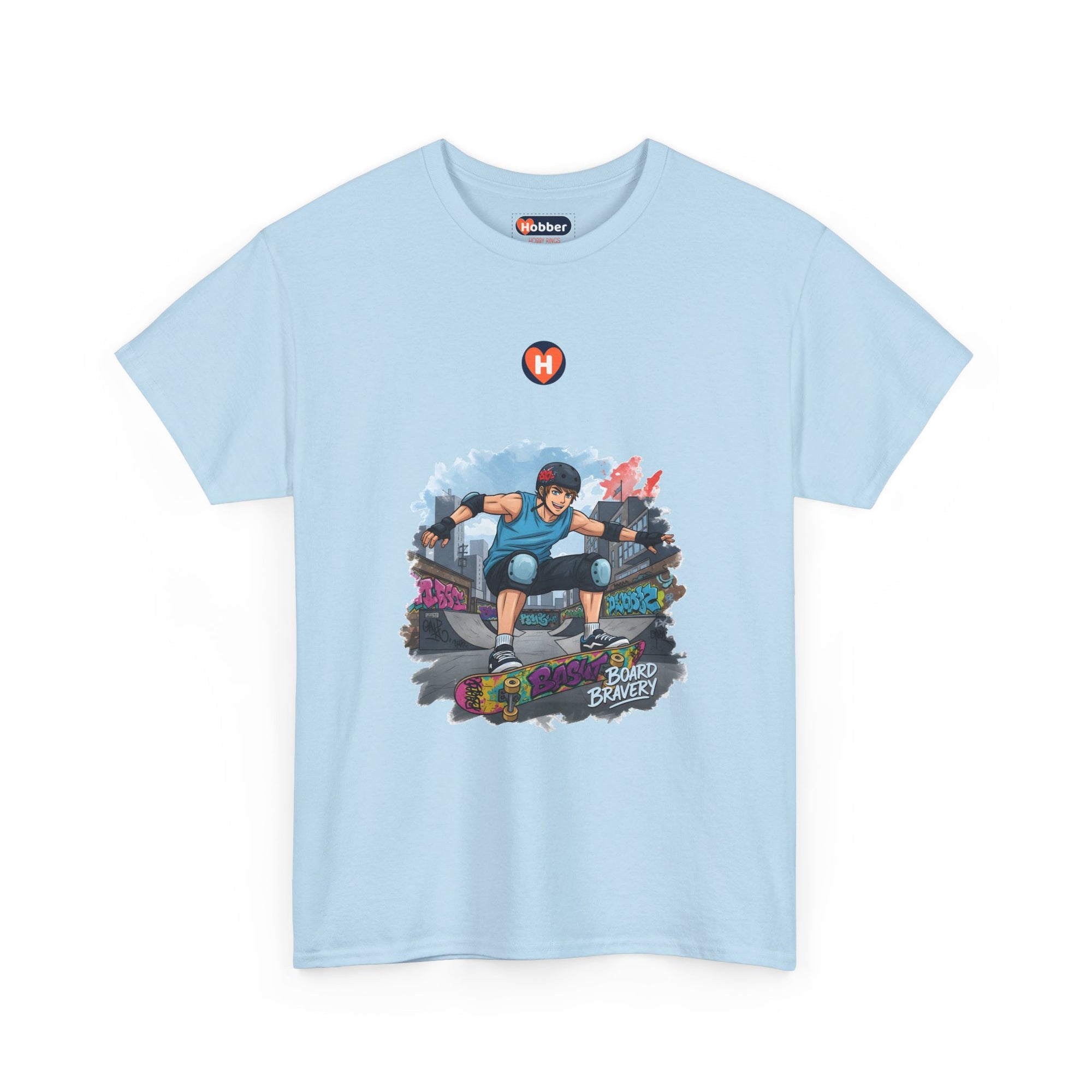 Hobber Mens Sports & Adventure T-Shirt, #17 Skateboarding