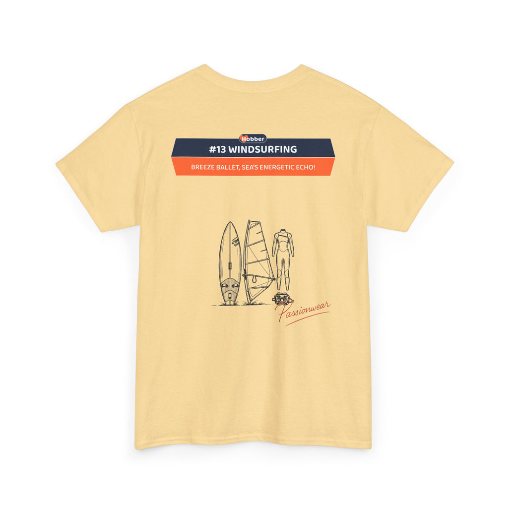 Hobber Mens Sports & Adventure T-Shirt, #13 Windsurfing
