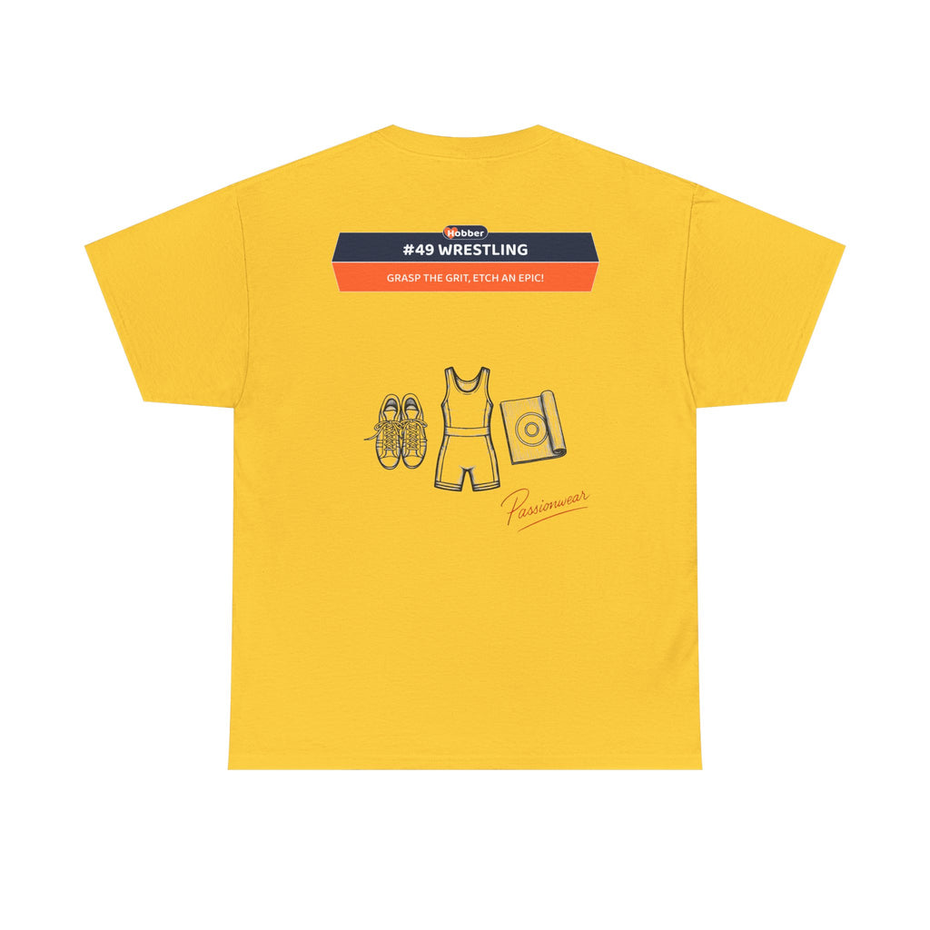 Hobber Mens Sports & Adventure T-Shirt, #49 Wrestling