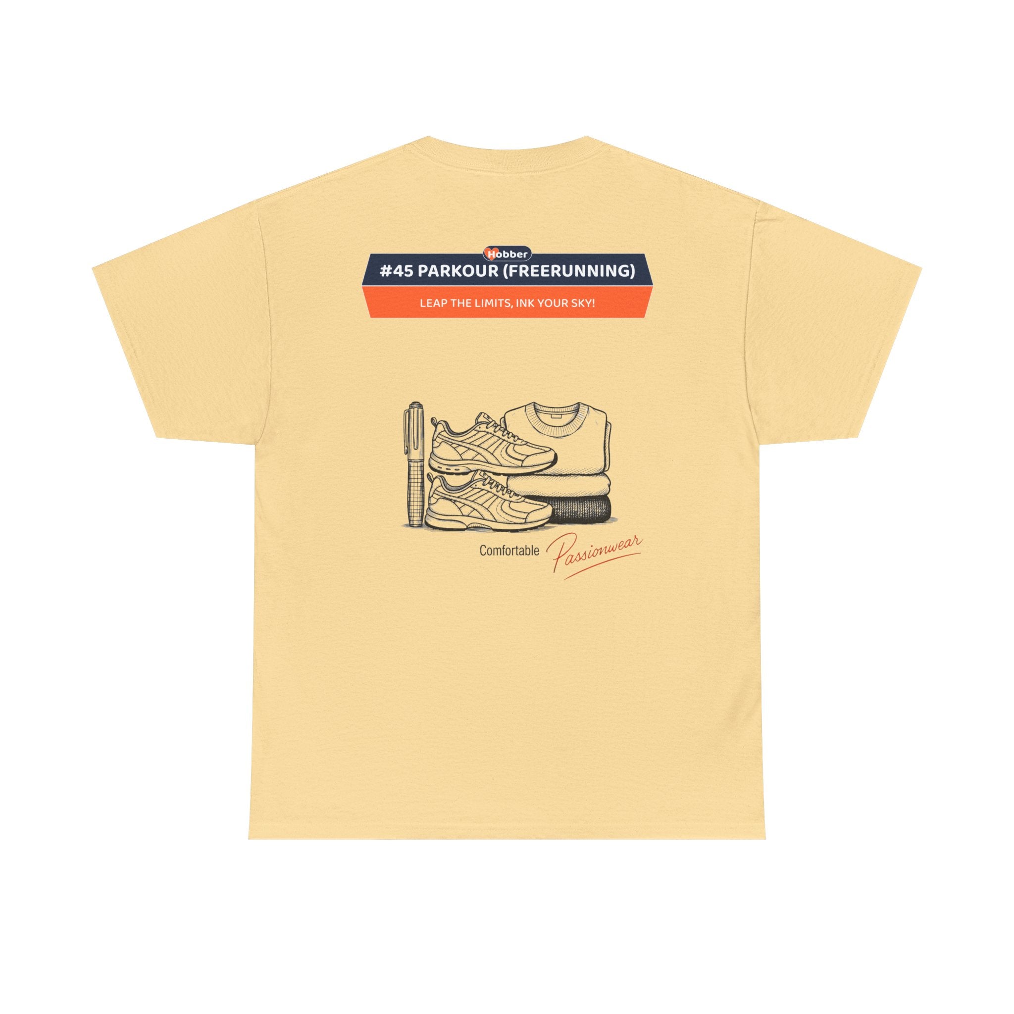 Hobber Mens Sports & Adventure T-Shirt, #45 Parkour (Freerunning)