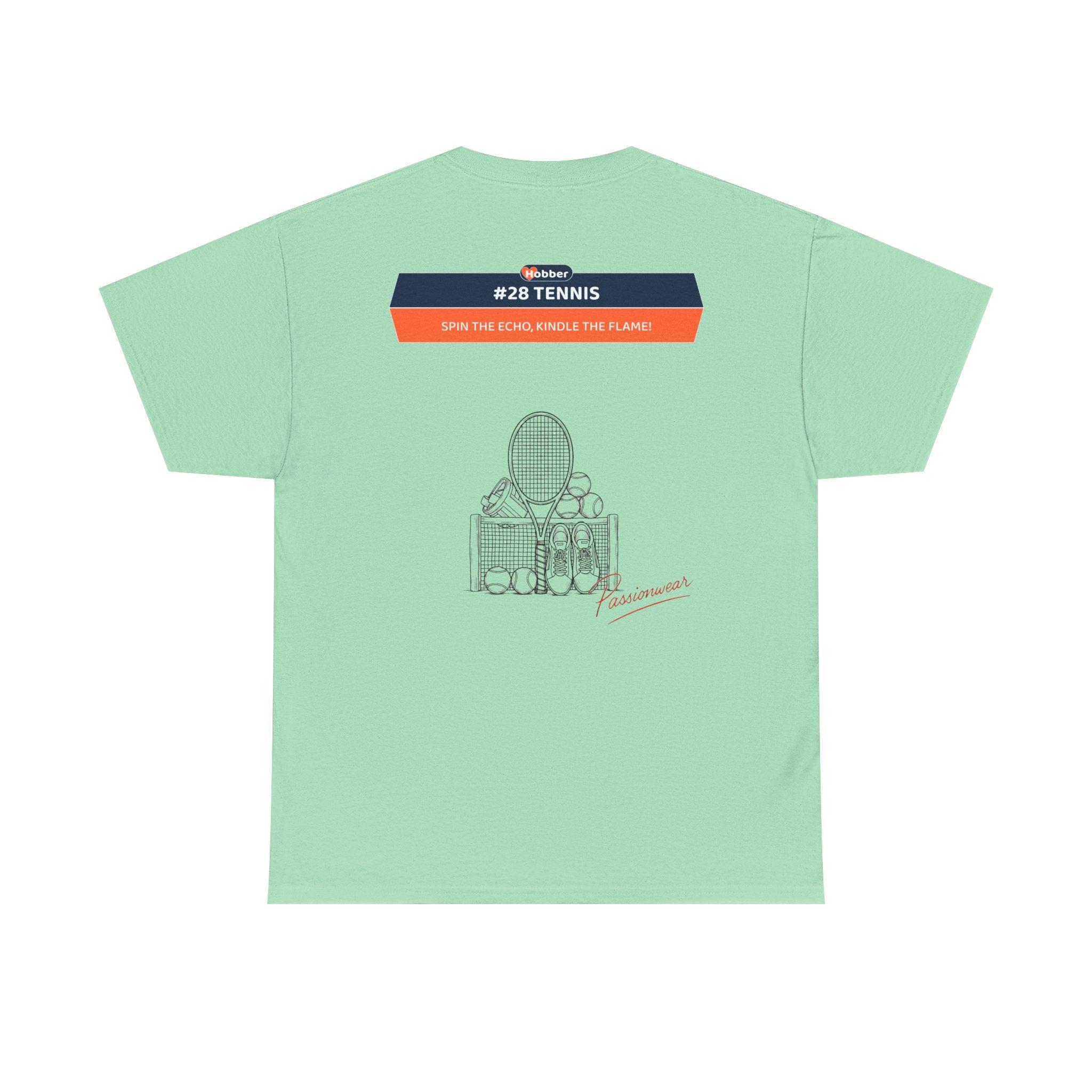 Hobber Unisex Sports & Adventure T-Shirt, #28 Tennis