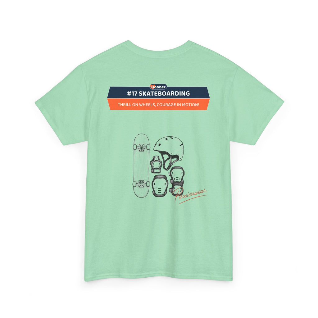Hobber Mens Sports & Adventure T-Shirt, #17 Skateboarding