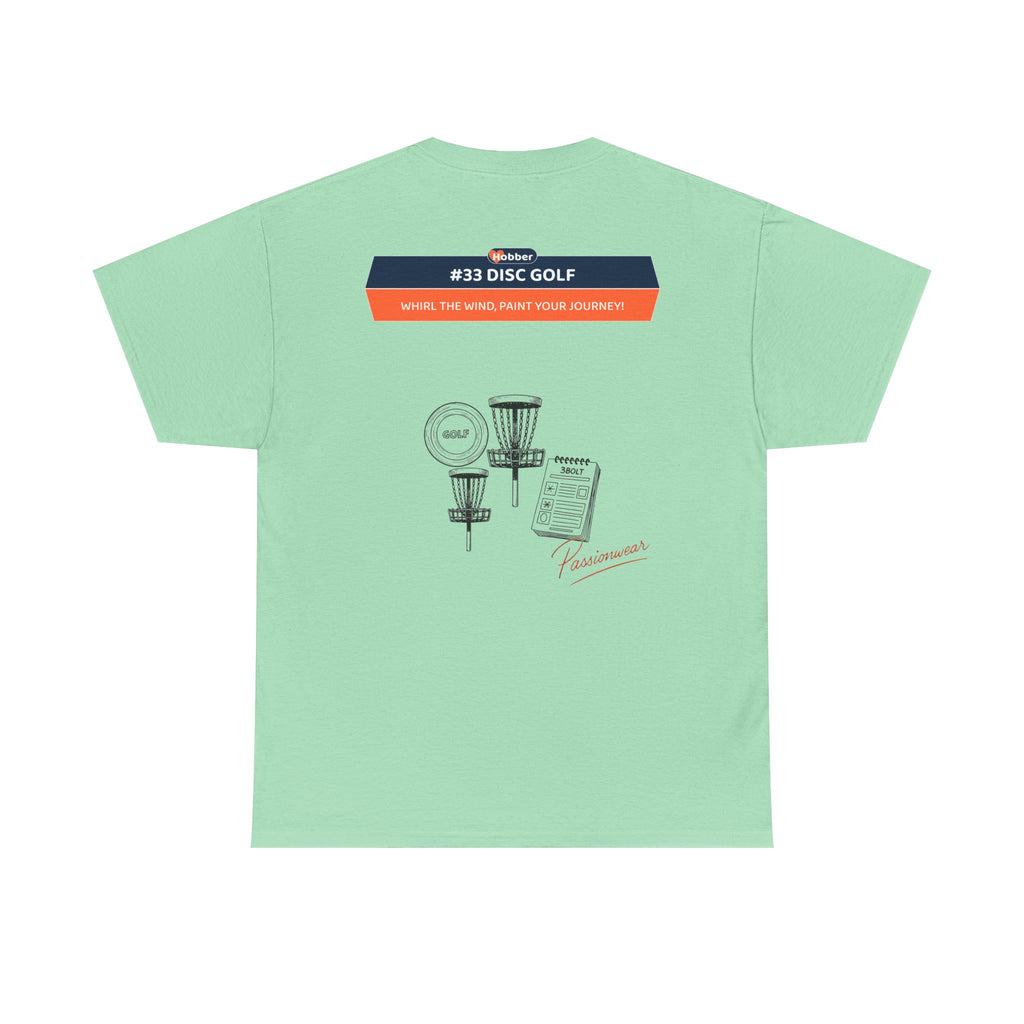 Hobber Unisex Sports & Adventure T-Shirt, #33 Disc golf