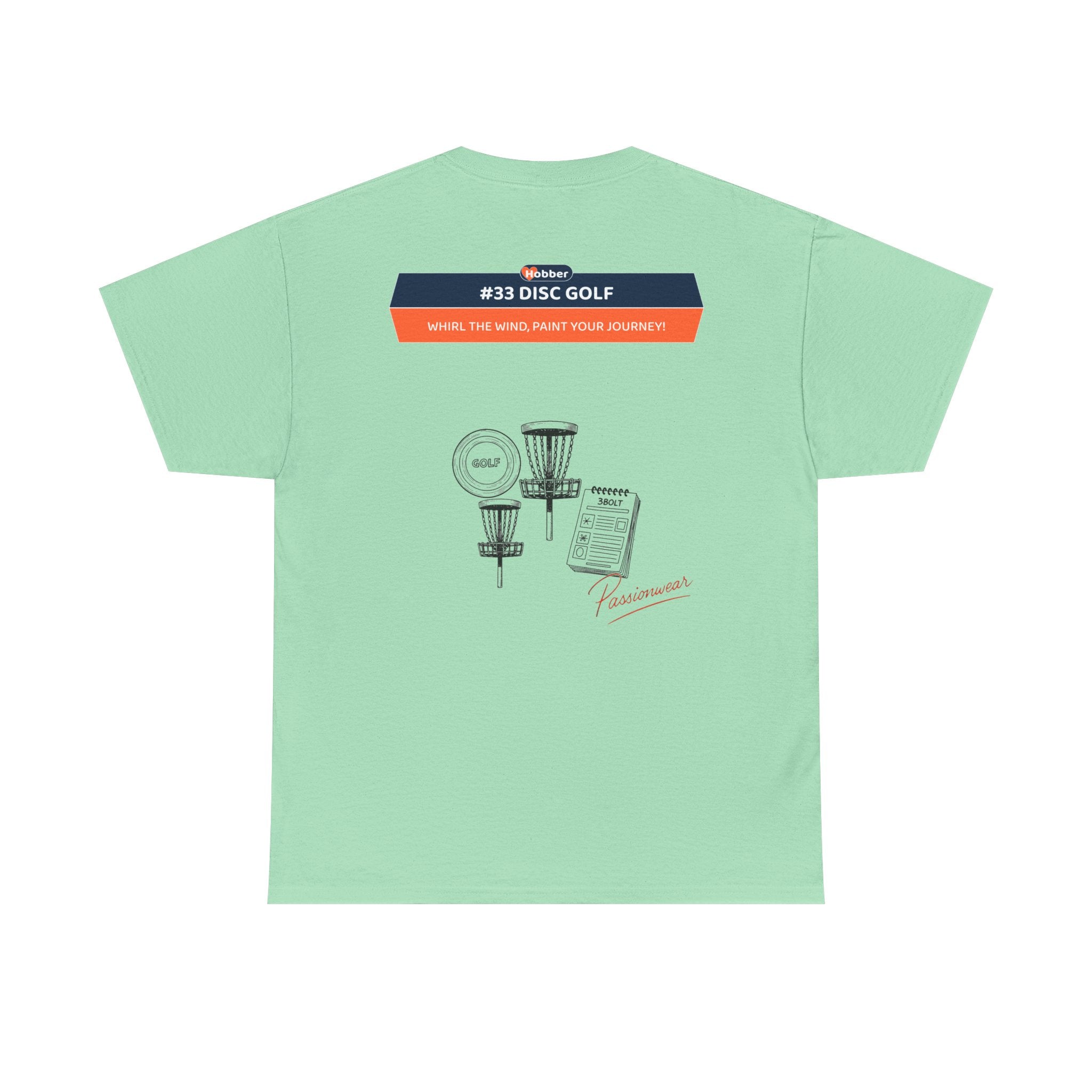 Hobber Unisex Sports & Adventure T-Shirt, #33 Disc golf