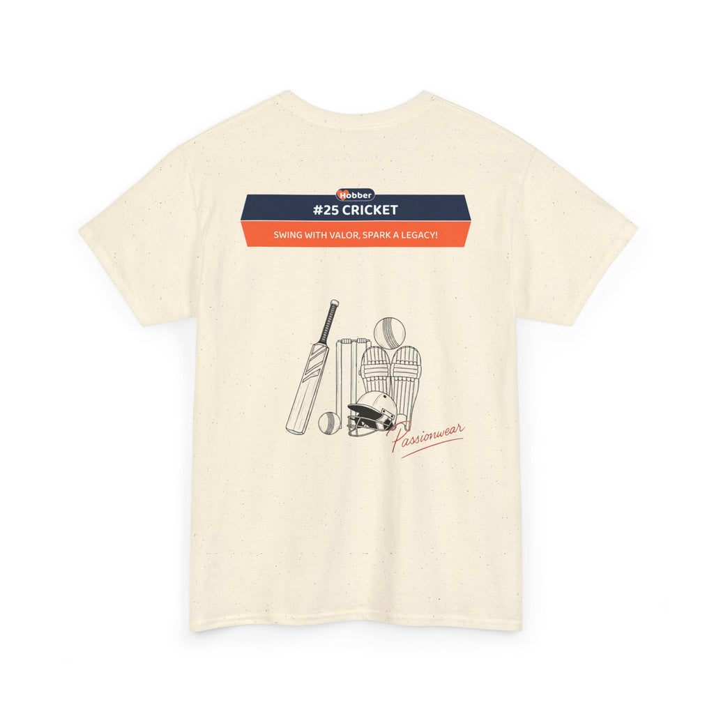 Hobber Mens Sports & Adventure T-Shirt, #25 Cricket