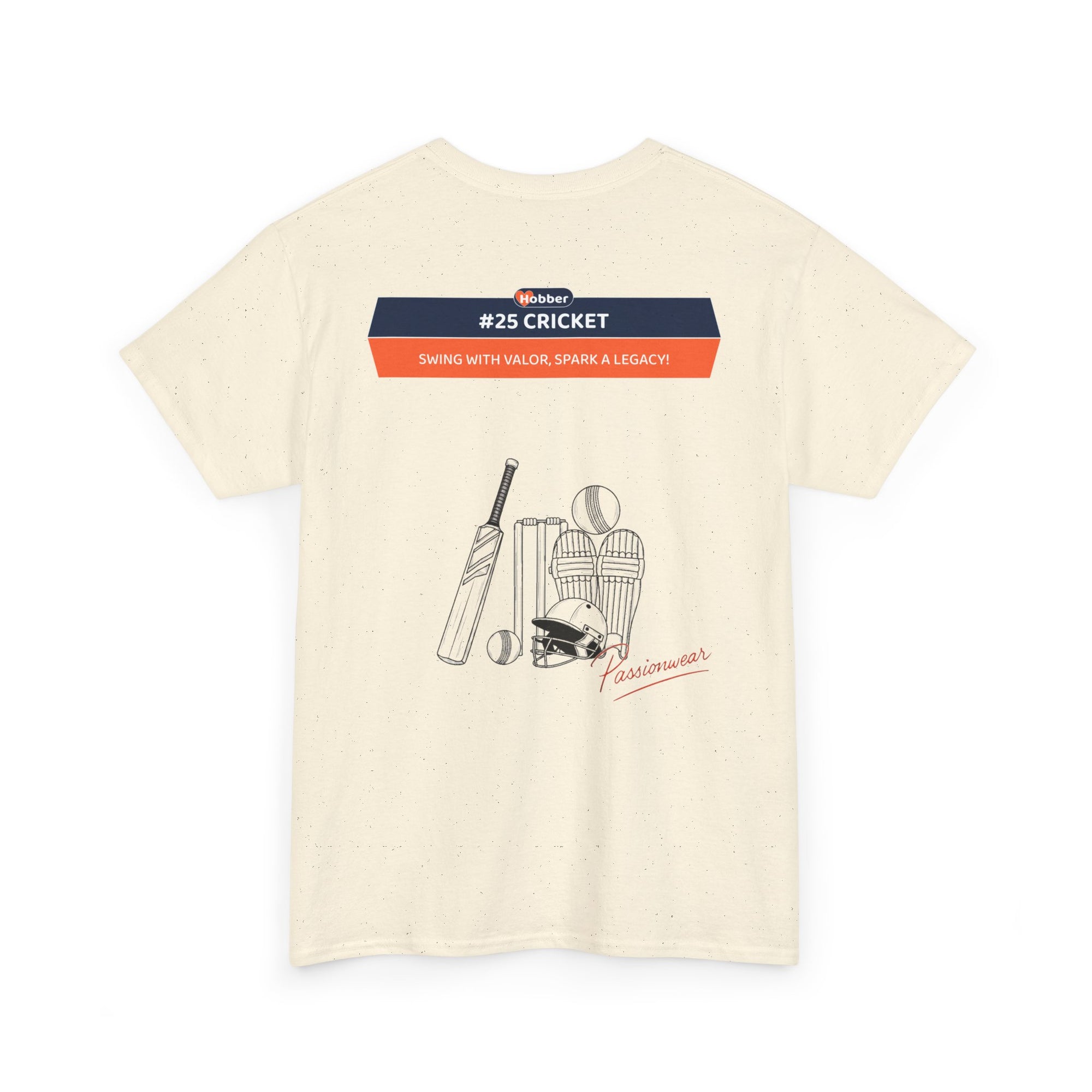 Hobber Mens Sports & Adventure T-Shirt, #25 Cricket