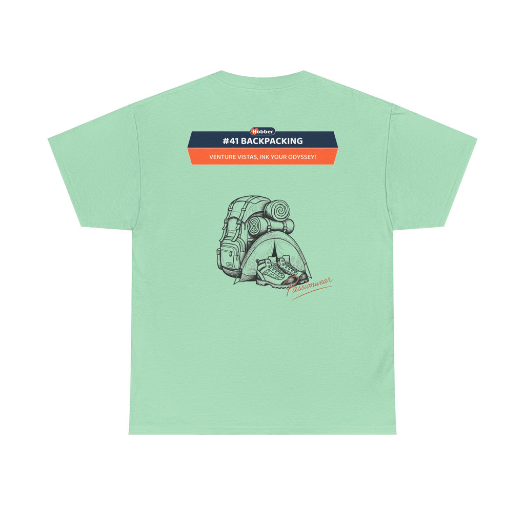 Hobber Unisex Sports & Adventure T-Shirt, #41 Backpacking