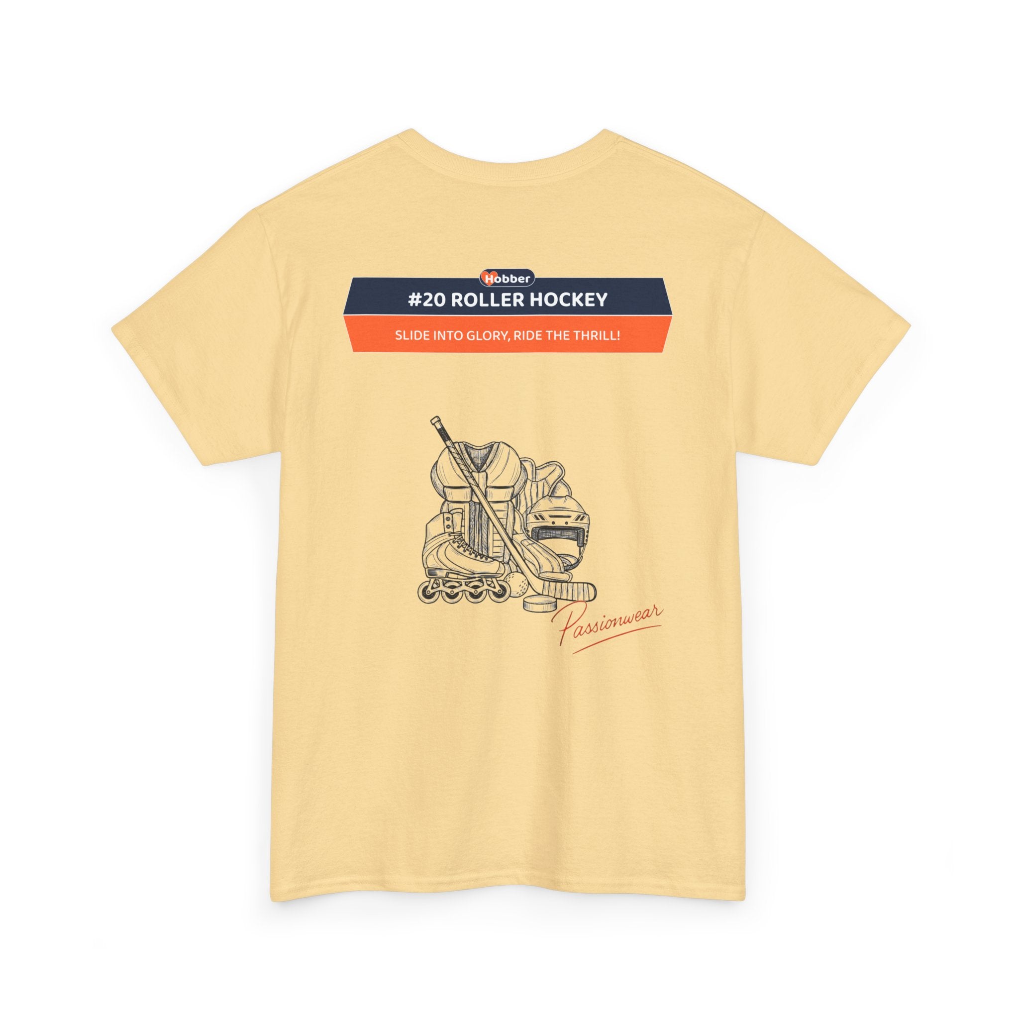 Hobber Mens Sports & Adventure T-Shirt, #20 Roller hockey