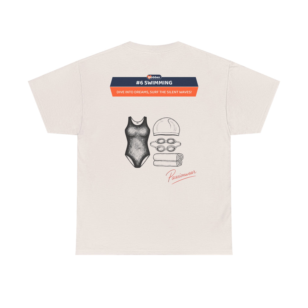 Hobber Unisex Sports & Adventure T-Shirt, #6 Swimming