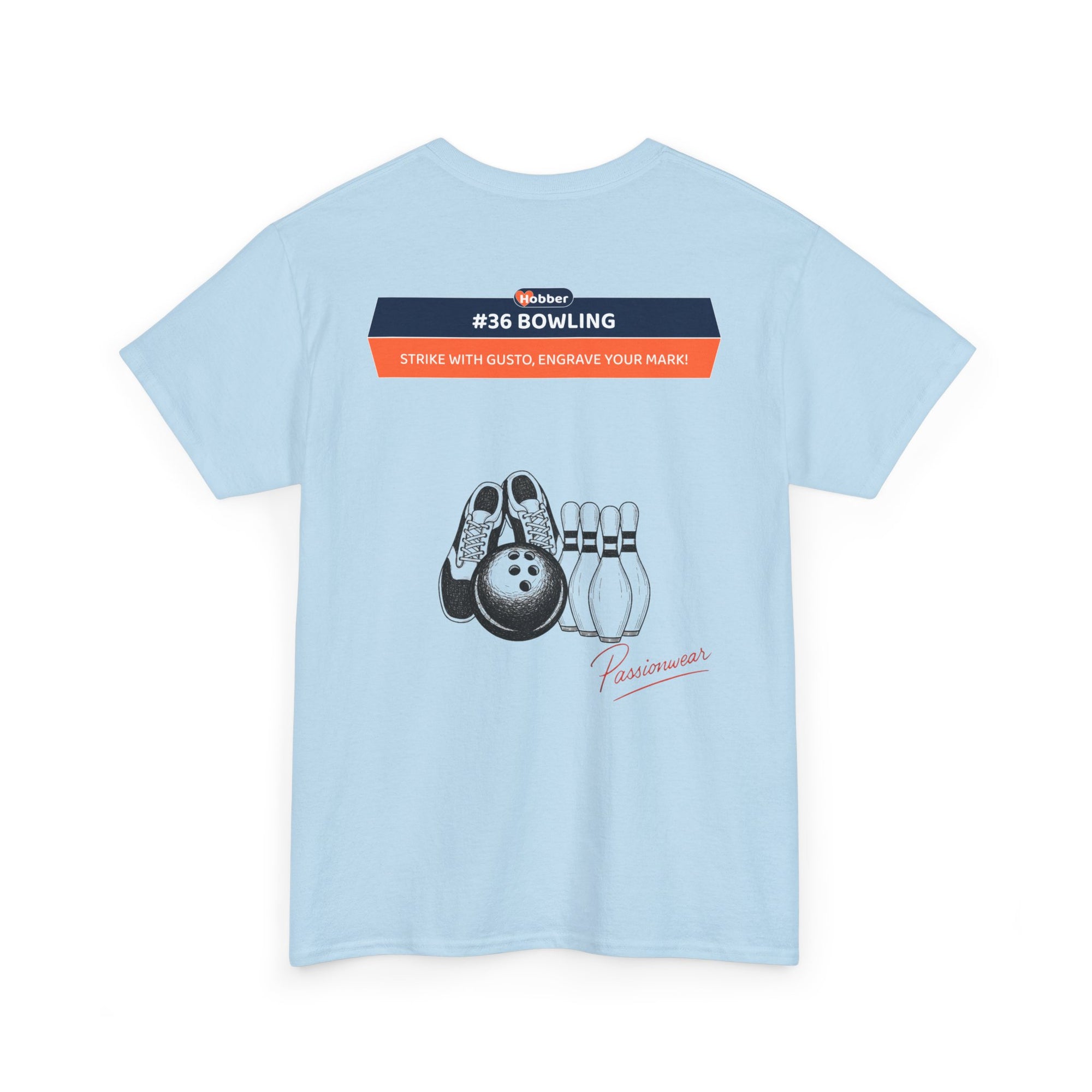 Hobber Unisex Sports & Adventure T-Shirt, #36 Bowling