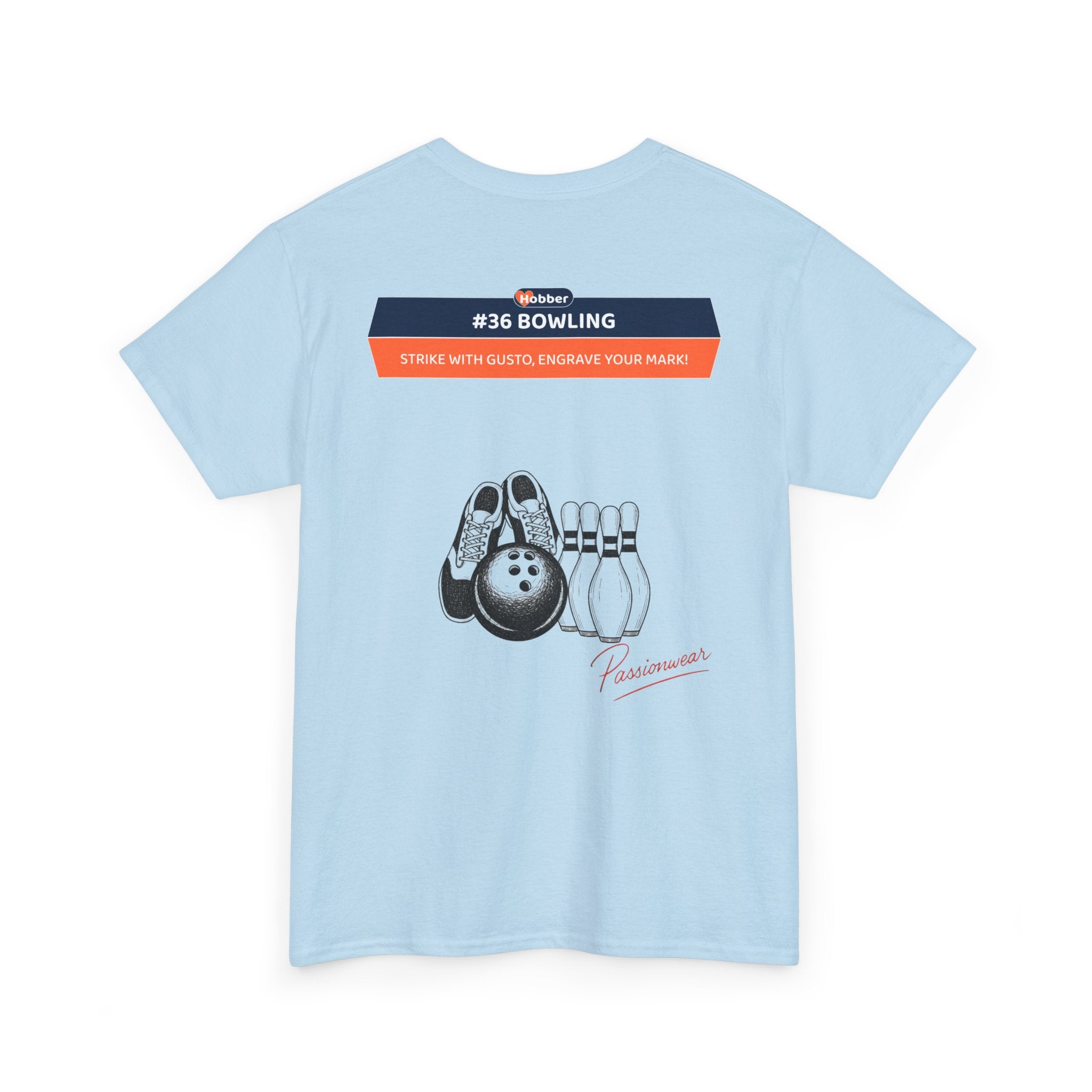 Hobber Unisex Sports & Adventure T-Shirt, #36 Bowling